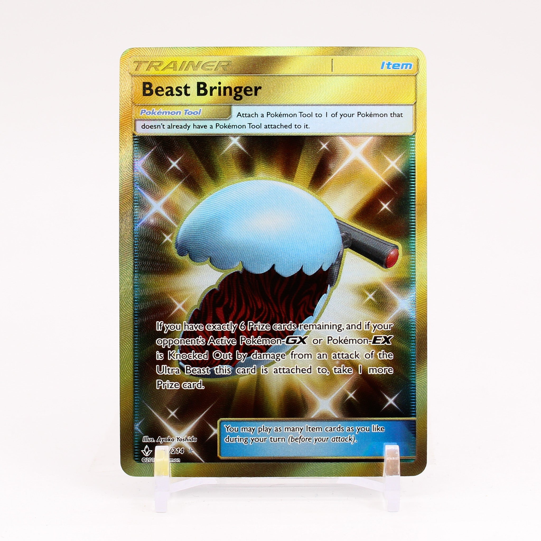 Beast Bringer - 229/214 Unbroken Bonds Gold Trainer - NM/MINT