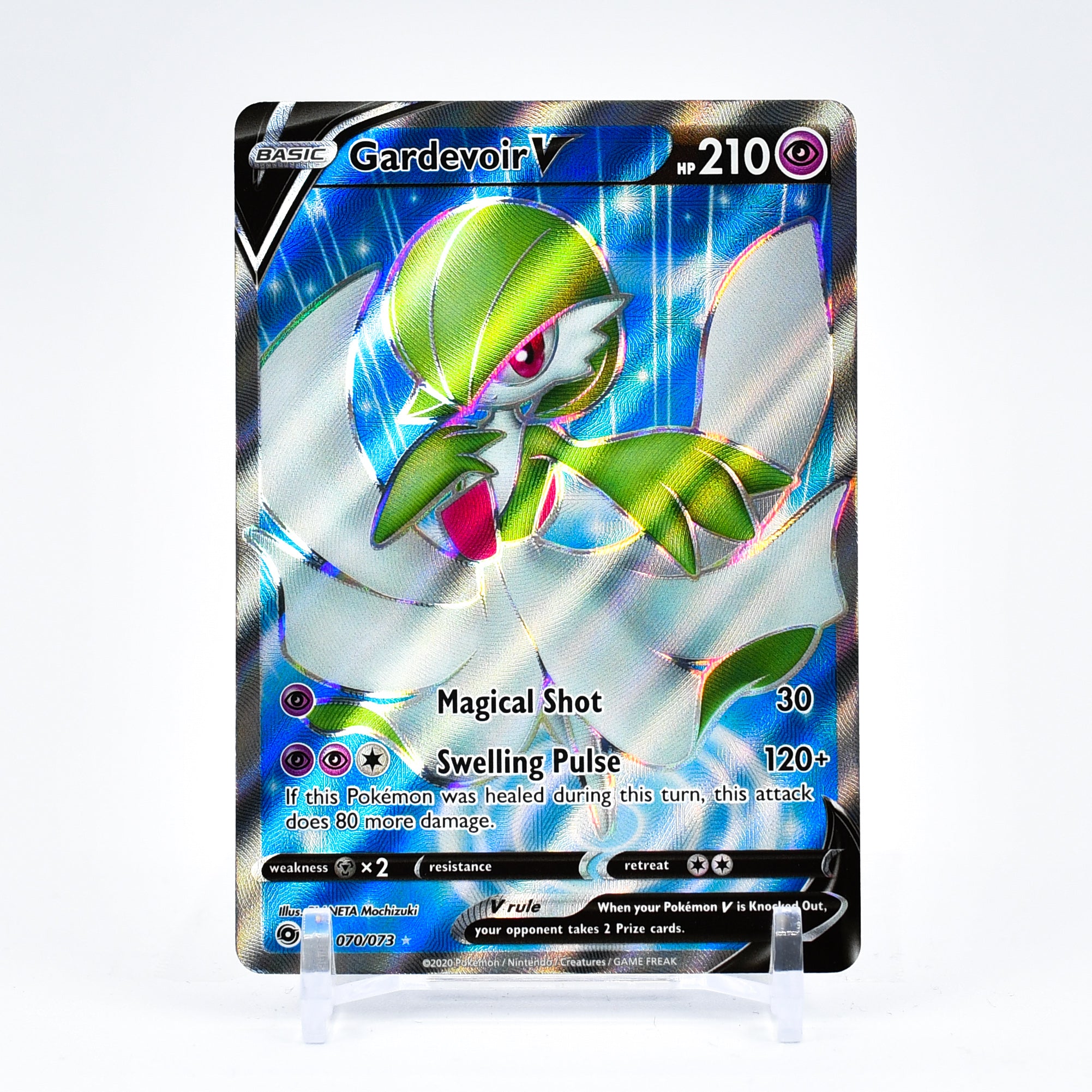 Gardevoir V - 070/073 Champion's Path FULL ART Pokemon - NM/MINT – The  PokéTrade Emporium