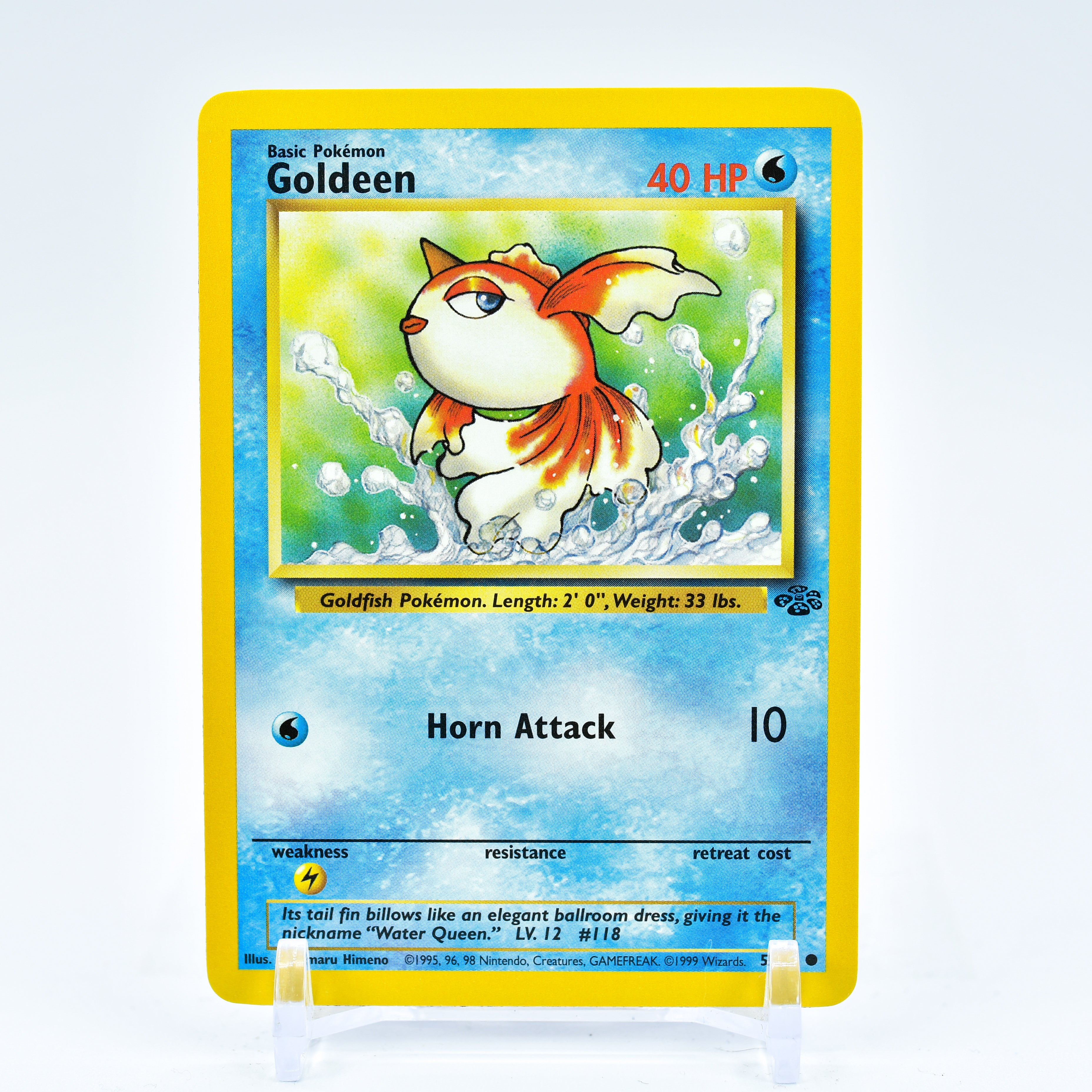Goldeen - 53/64 Jungle Unlimited Common Pokemon - NM