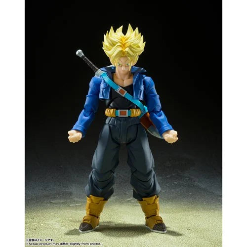 SH Figuarts Action Figure Dragon Ball Z Super Saiyan Trunks The Boy from the Future