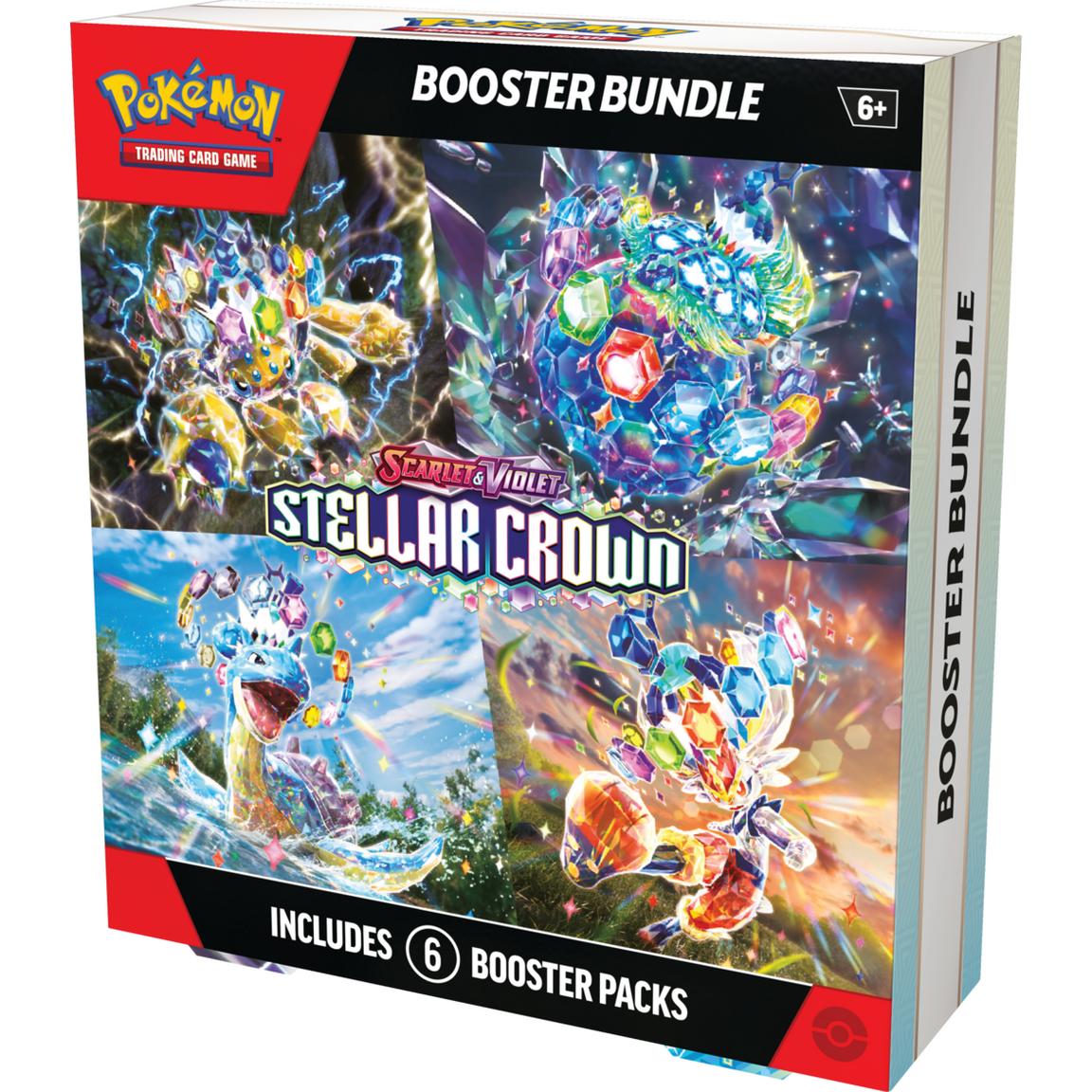 Pokemon Booster Bundle - Scarlet & Violet: Stellar Crown (6 Packs)