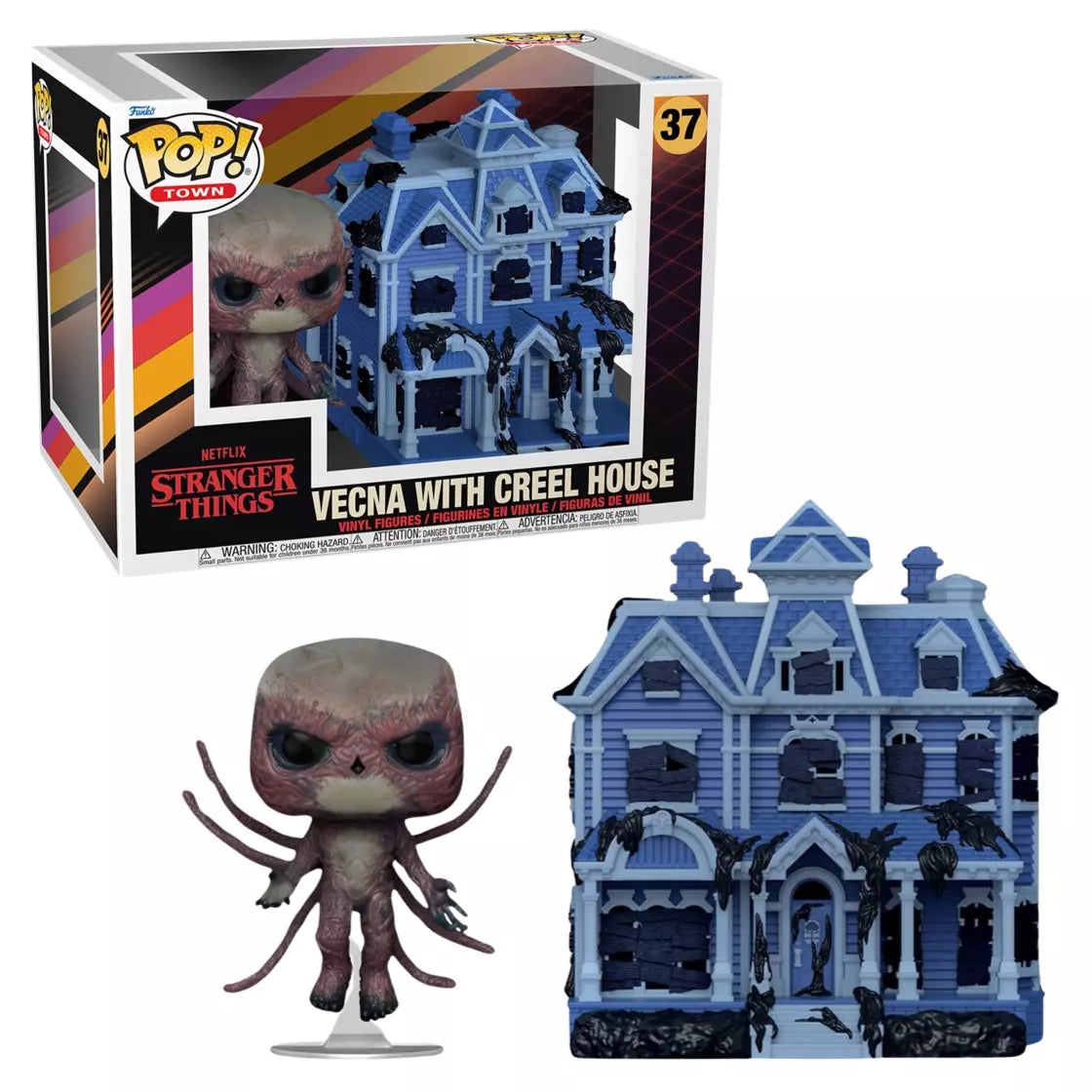 Funko POP - Stranger Things Vinyl Figure - Vecna with Creel House 37