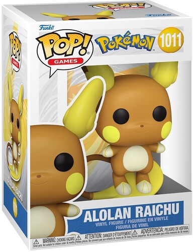 Funko Pop - Pokemon Vinyl Figure - Alolan Raichu 1011