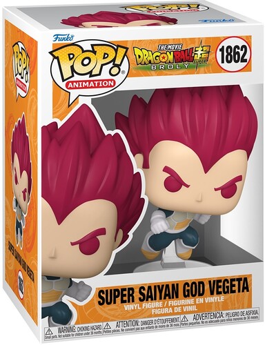 Funko Pop - Dragon Ball Super Broly Vinyl Figure - Super Saiyan God Vegeta 1862