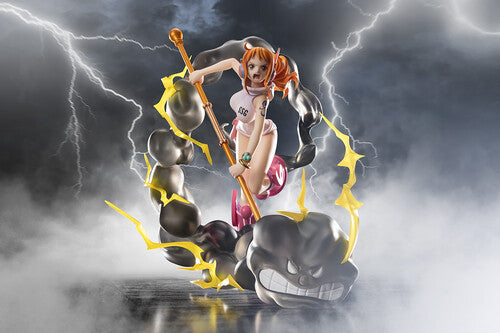 FiguartsZERO Extra Battle Statue - Bandai One Piece - Nami Lightning Blast