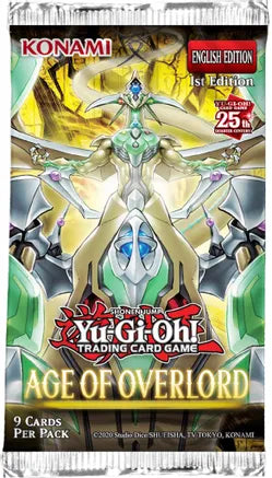 Yugioh TCG Booster Pack - 25th Anniversary: Age of Overlords
