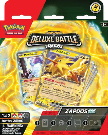 Pokemon ex Deluxe Battle Deck - Zapdos ex