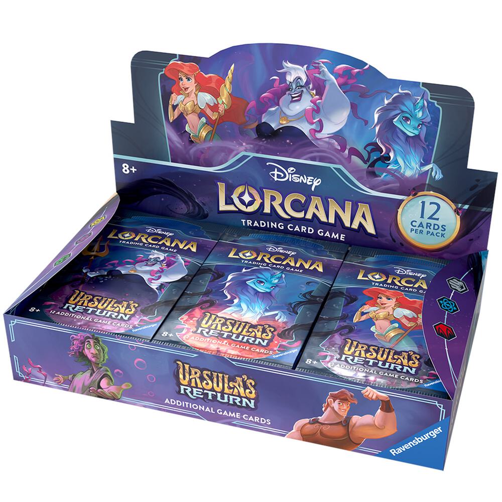 Disney Lorcana Booster Box - Ursula's Return (24 Packs)