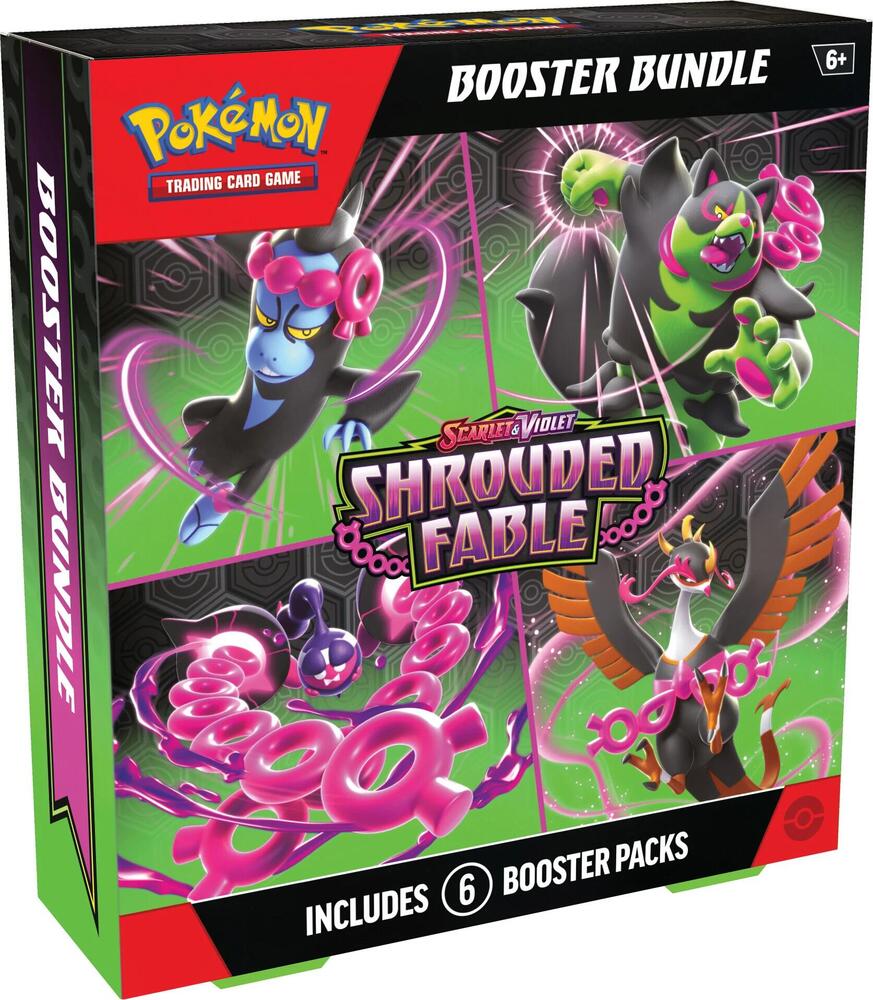 Pokemon Booster Bundle - Scarlet & Violet: Shrouded Fable (6 Packs)