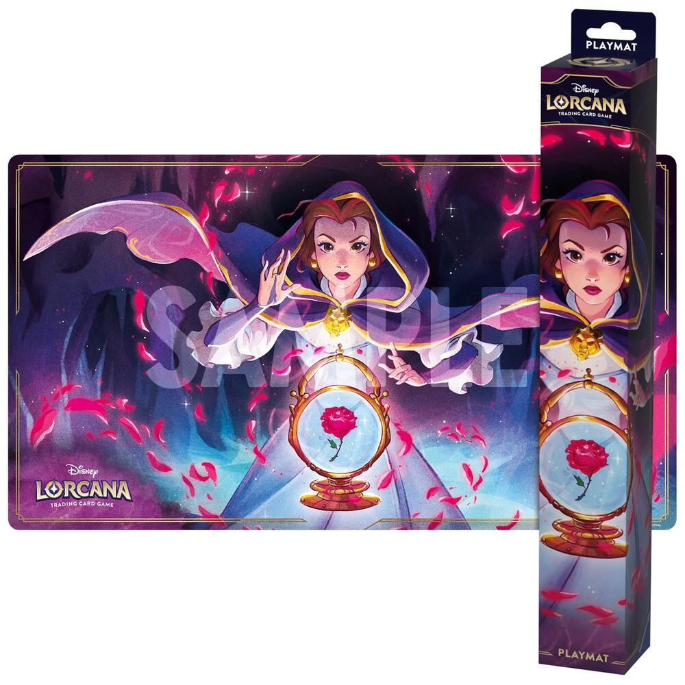 Disney Lorcana Playmat - Shimmering Skies - Beauty & the Beast: Belle