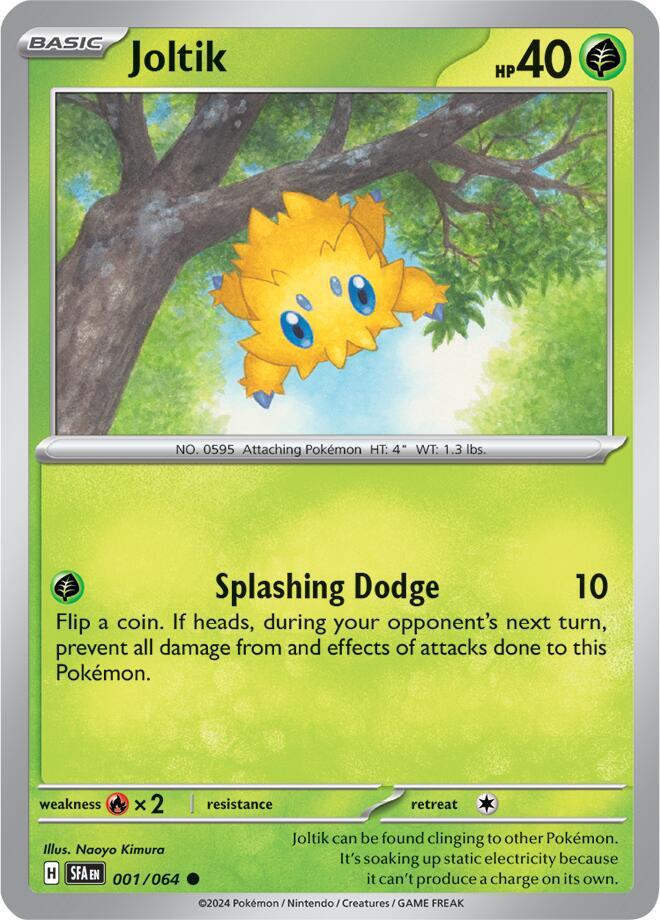 Joltik - 001/064 Shrouded Fable Pokemon - NM/MINT