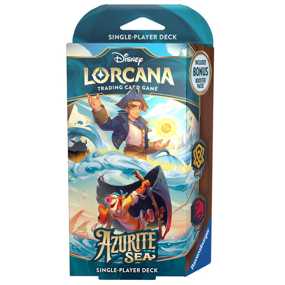 Disney Lorcana Starter Deck - Azurite Sea: Amber & Ruby