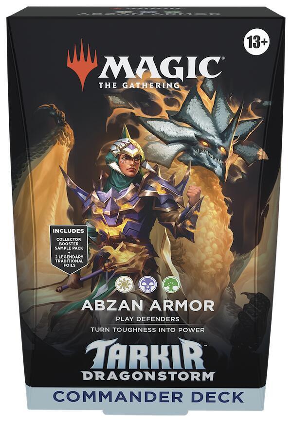 Magic The Gathering Commander Deck - Tarkir: Dragonstorm - Abzan Armor
