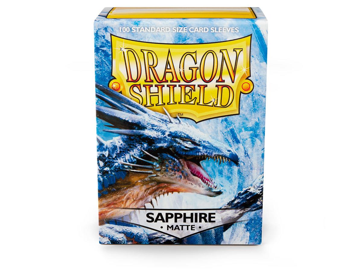 Dragon Shield Standard Card Sleeves - Matte Sapphire (100 count)