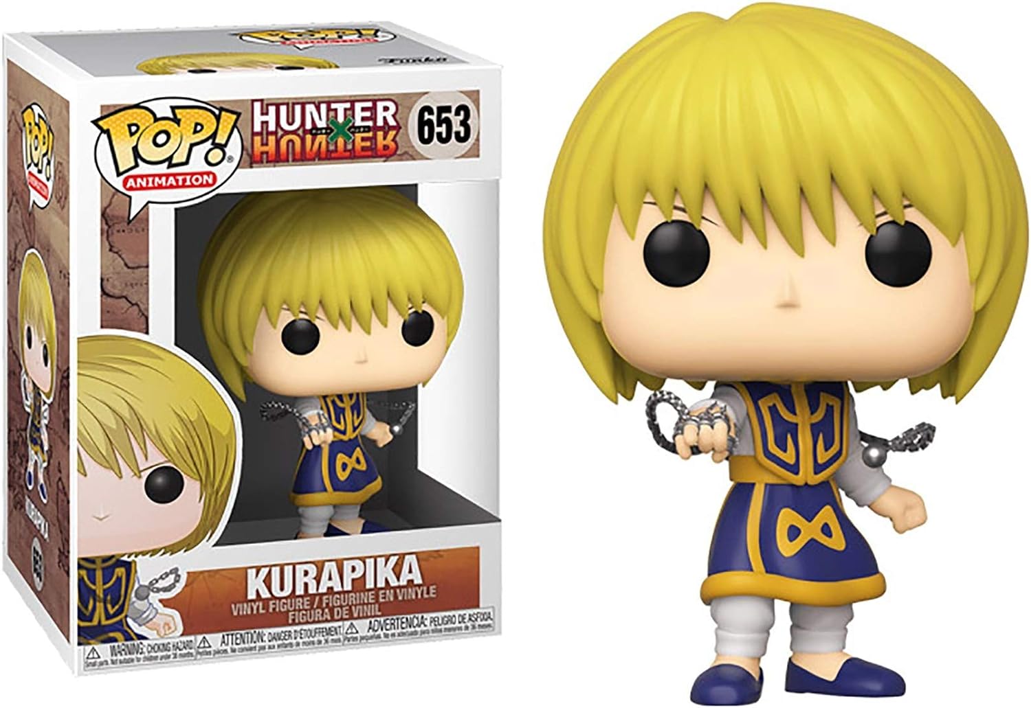 Funko Pop - Hunter X Hunter Vinyl Figure - Kurapika 653