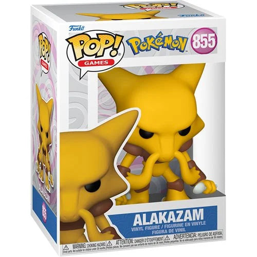 Funko Pop - Pokemon Vinyl Figure - Alakazam 855