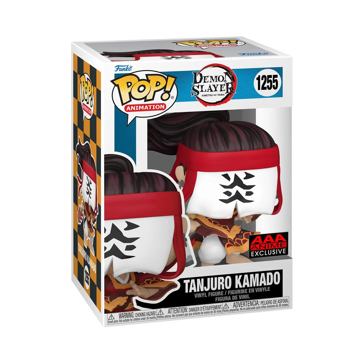 Funko Pop Demon Slayer Vinyl Figure Kimetsu no Yaiba Tanjuro Kamado 1255 AAA Exclusive