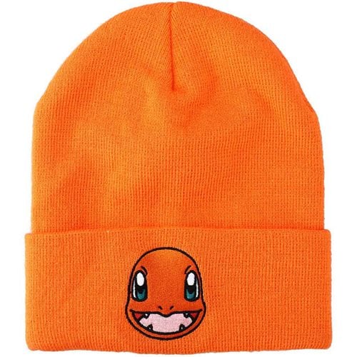 Pokemon Charmander Embroidered Cuff Beanie