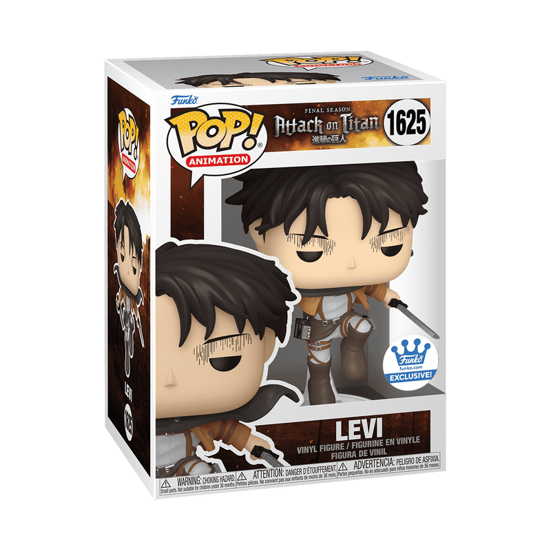 Funko Pop - Attack on Titan Vinyl Figure - Levi with Swords 1625 Exclusive