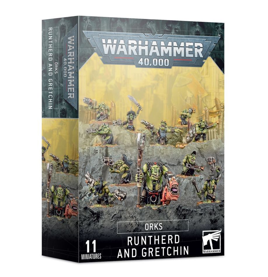 Warhammer 40K - Orks: Runtherd & Gretchin