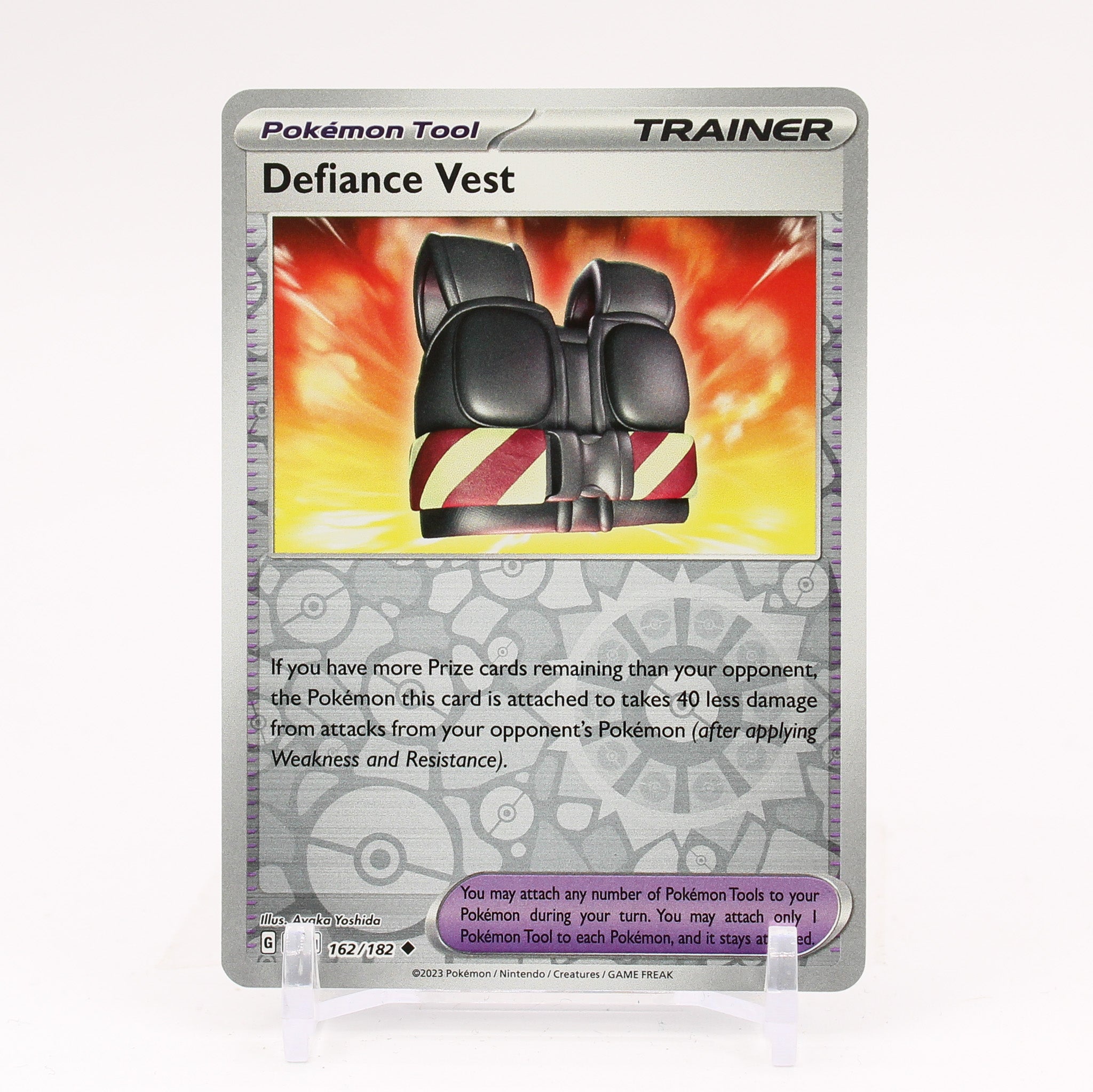 Defiance Vest - 162/182 Paradox Rift Reverse Holo Trainer - NM/MINT