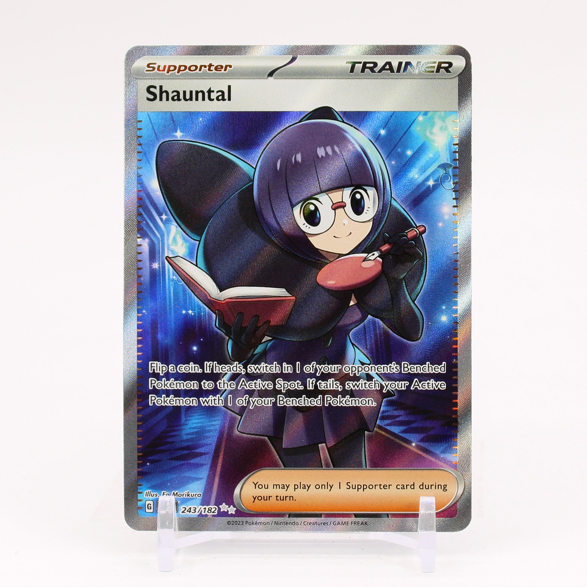 Shauntal - 243/182 Paradox Rift Full Art Trainer - NM/MINT