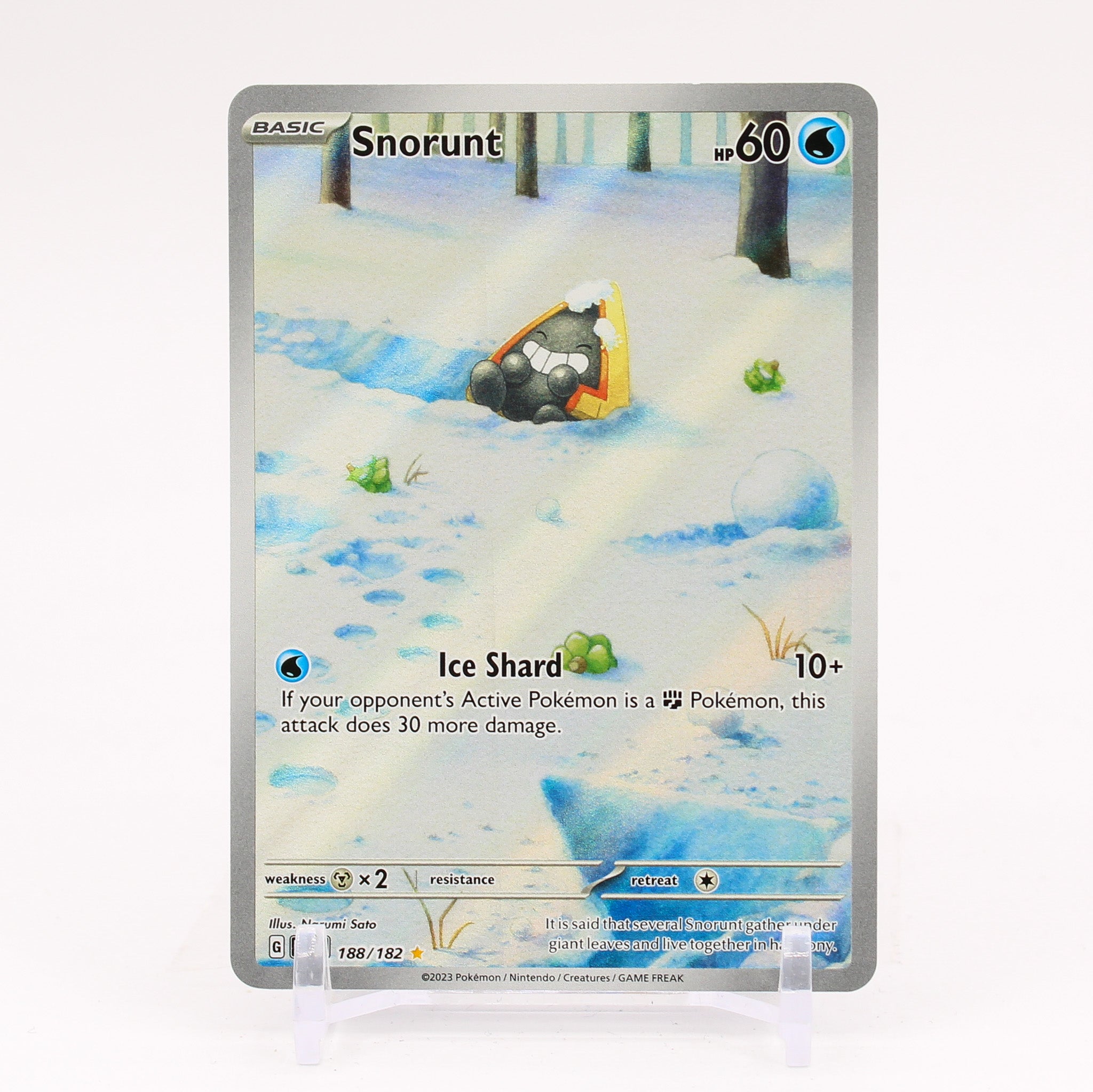 Snorunt - 188/182 Paradox Rift Illustration Rare Pokemon - NM/MINT