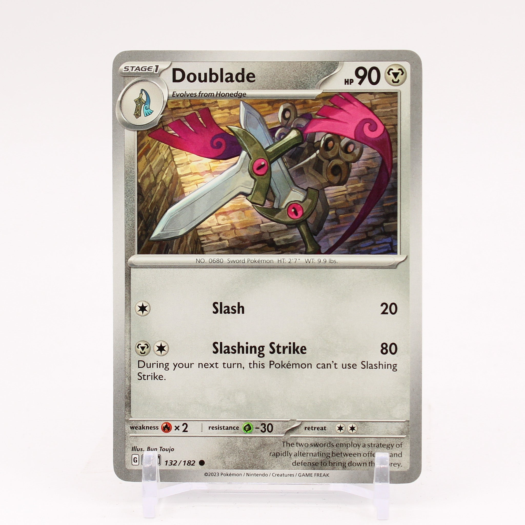 Doublade - 132/182 Paradox Rift Pokemon - NM/MINT