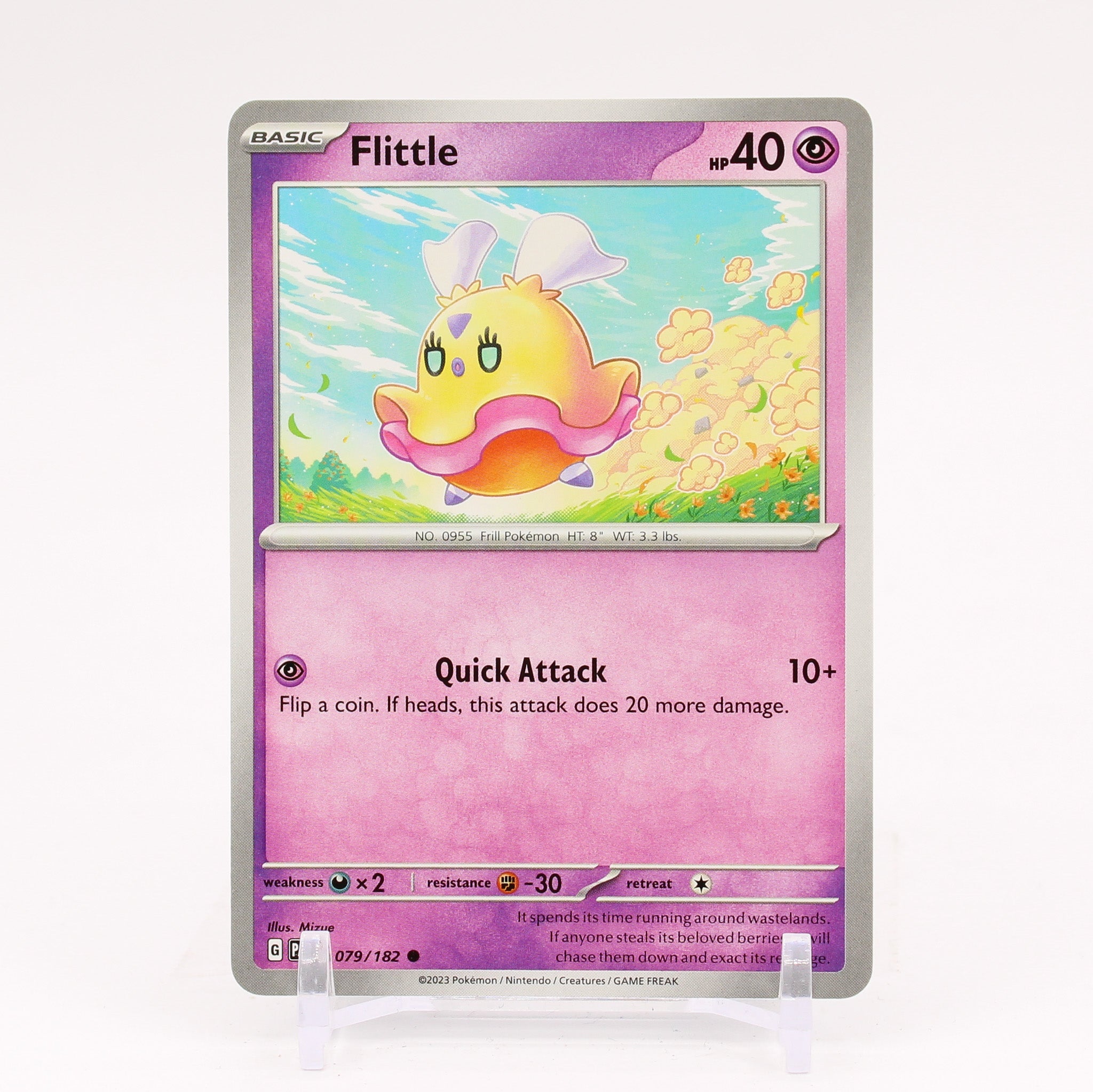 Flittle - 079/182 Paradox Rift Pokemon - NM/MINT