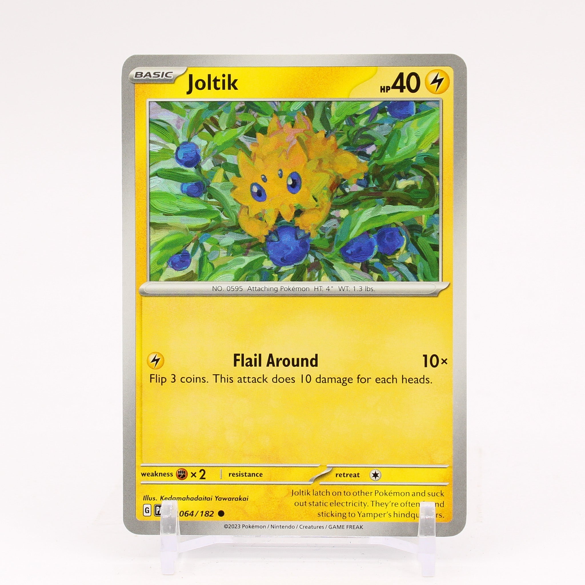Joltik - 064/182 Paradox Rift Pokemon - NM/MINT