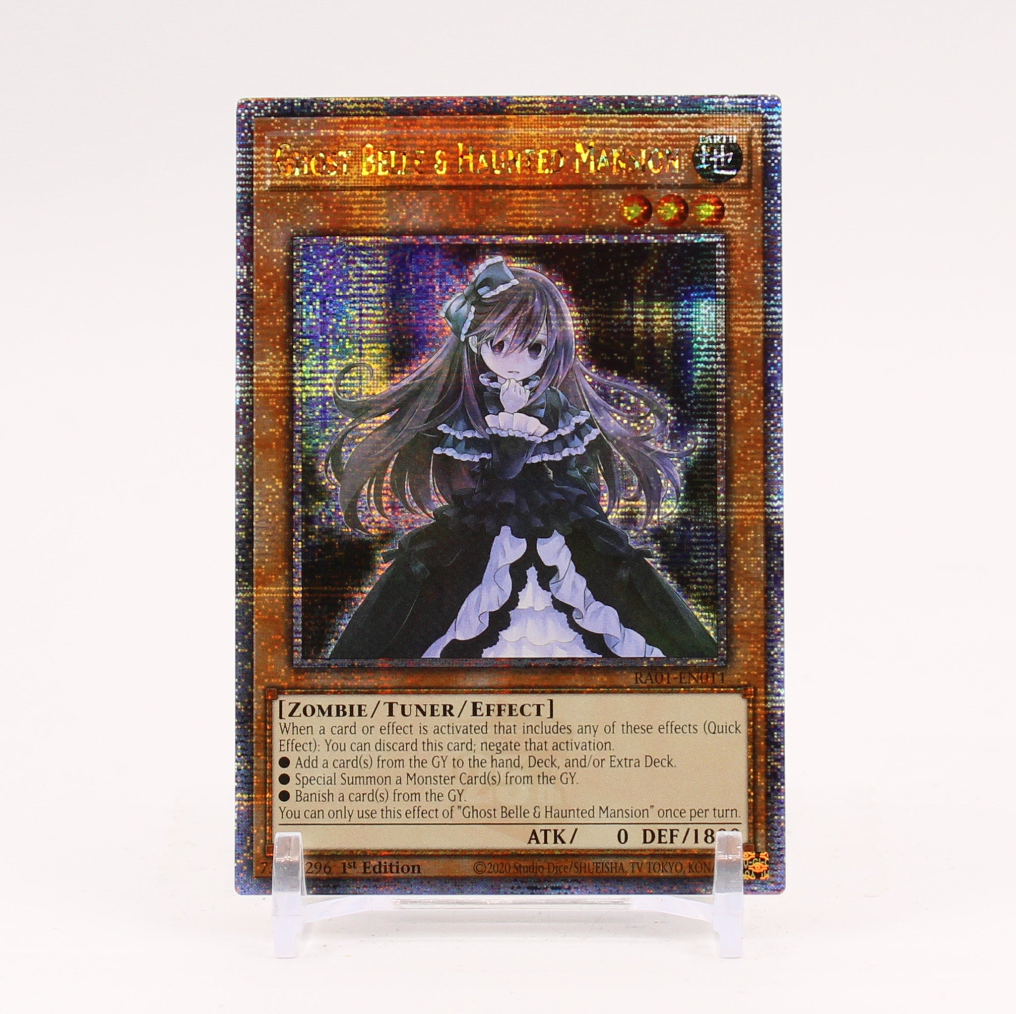 Ghost Belle & Haunted Mansion - RA01-EN011 Quarter Century Yugioh - NM/MINT