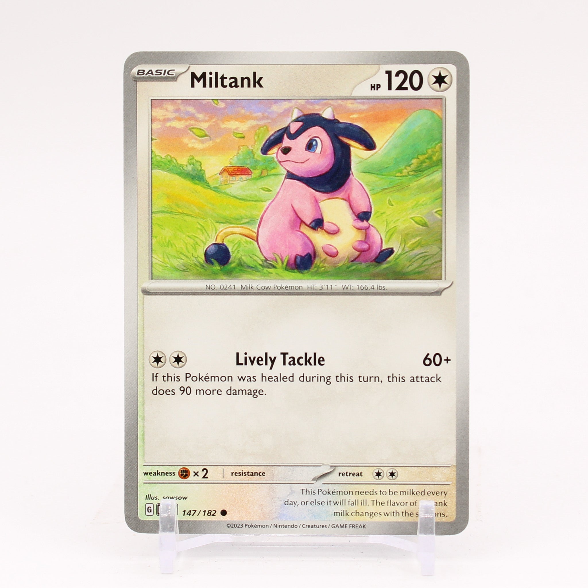 Miltank - 147/182 Paradox Rift Pokemon - NM/MINT