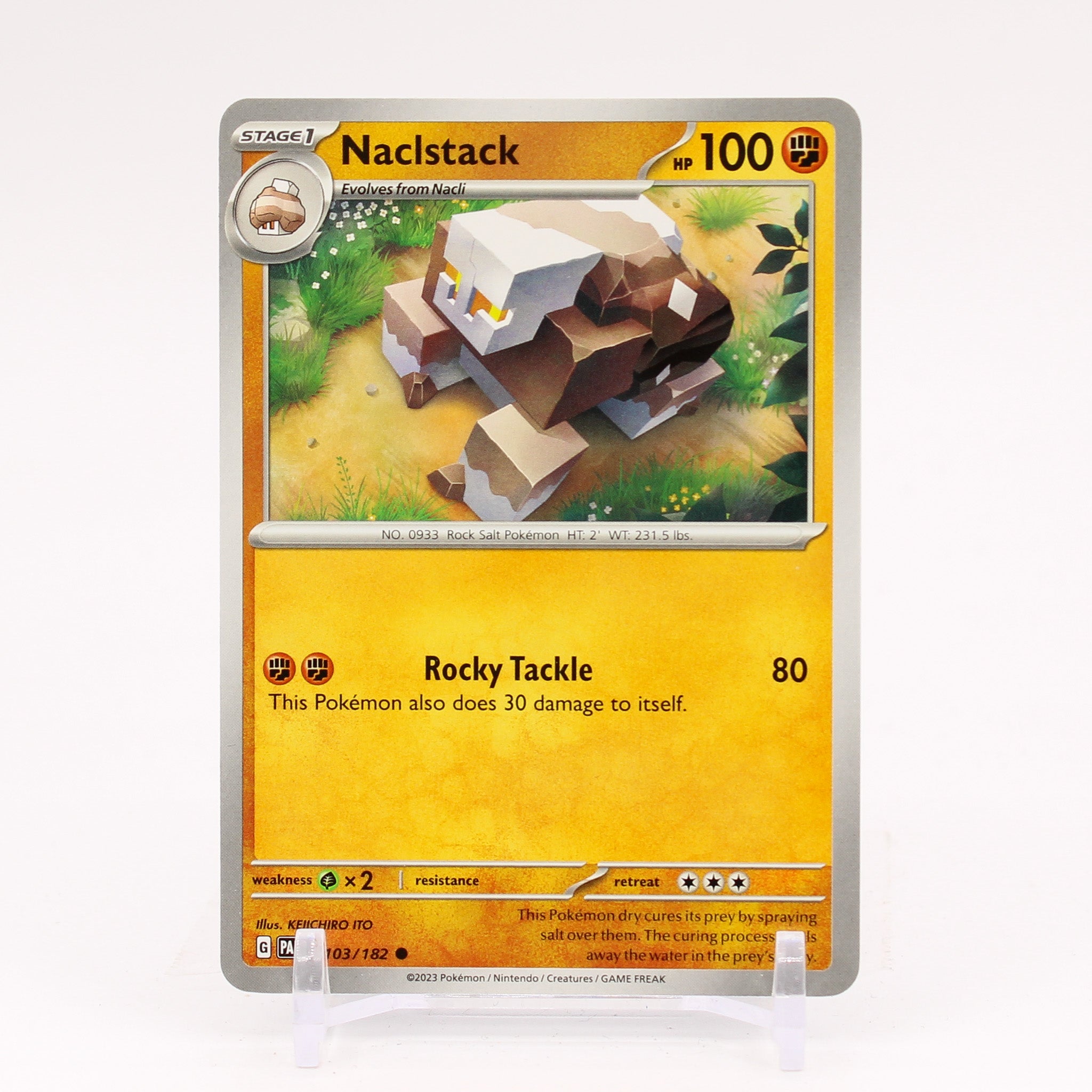 Naclstack - 103/182 Paradox Rift Pokemon - NM/MINT