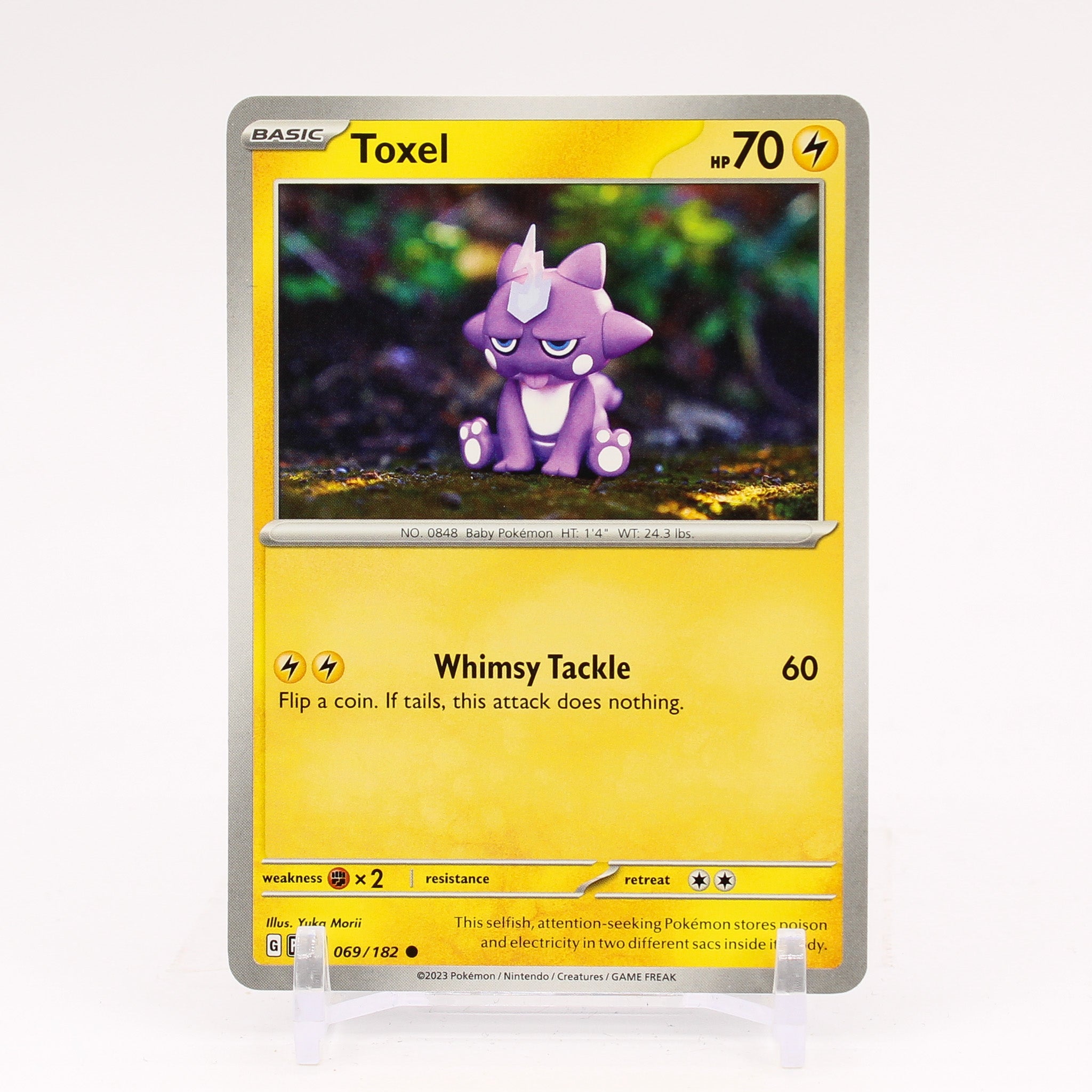 Toxel - 069/182 Paradox Rift Pokemon - NM/MINT