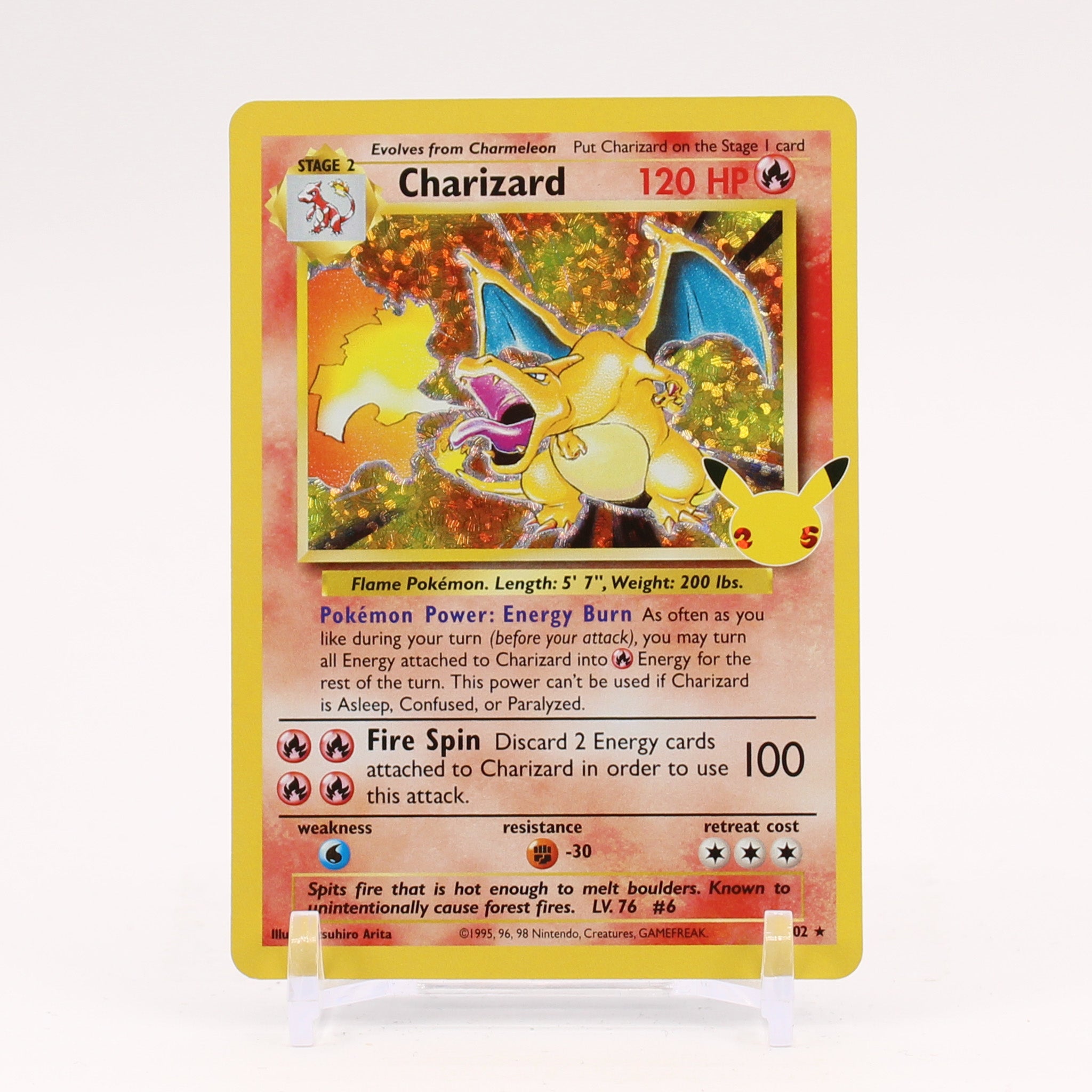 Charizard - Celebrations Classic Collection Holo Rare Pokemon - NM/MINT