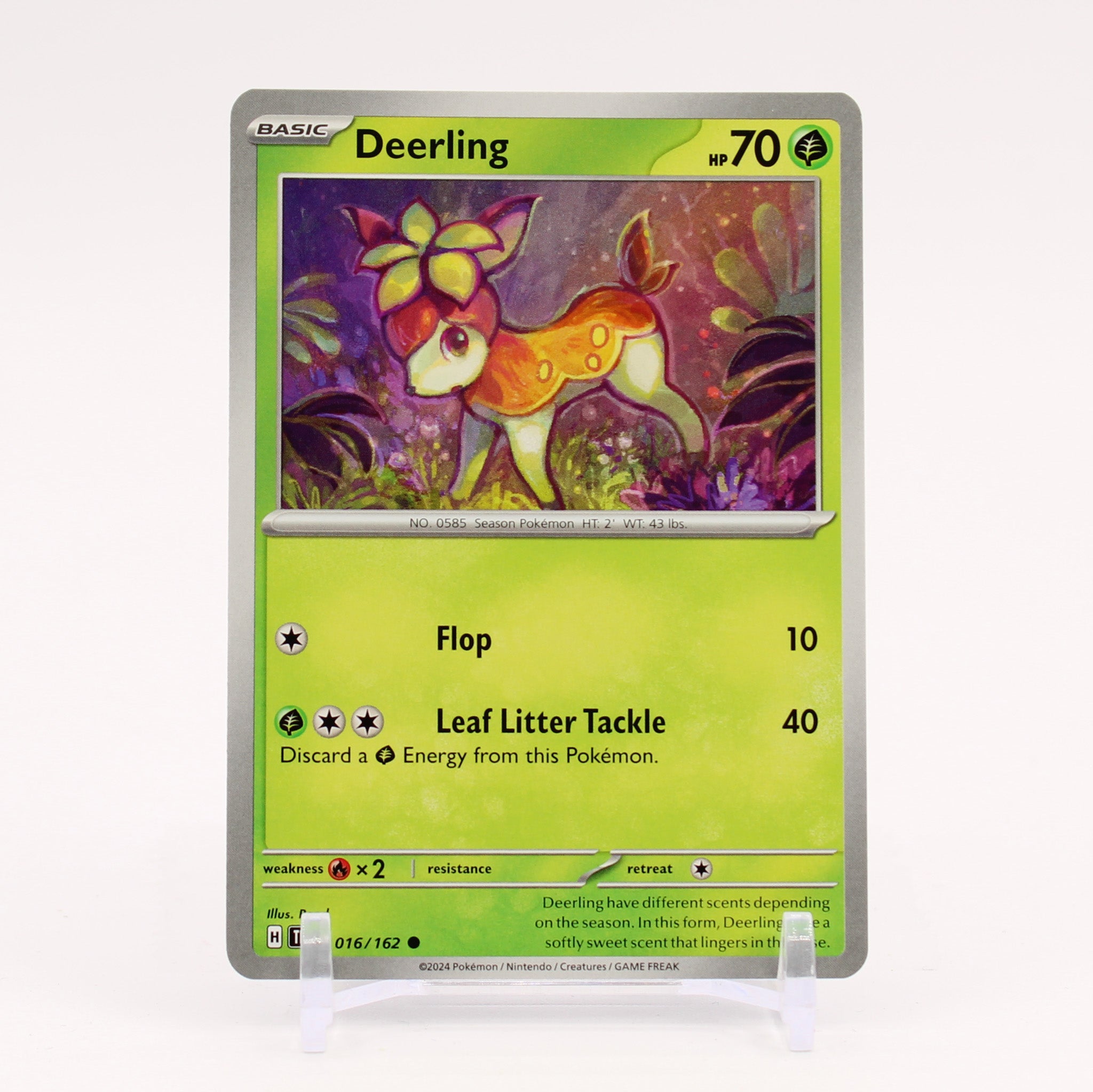 Deerling - 016/162 Temporal Forces Pokemon - NM/MINT