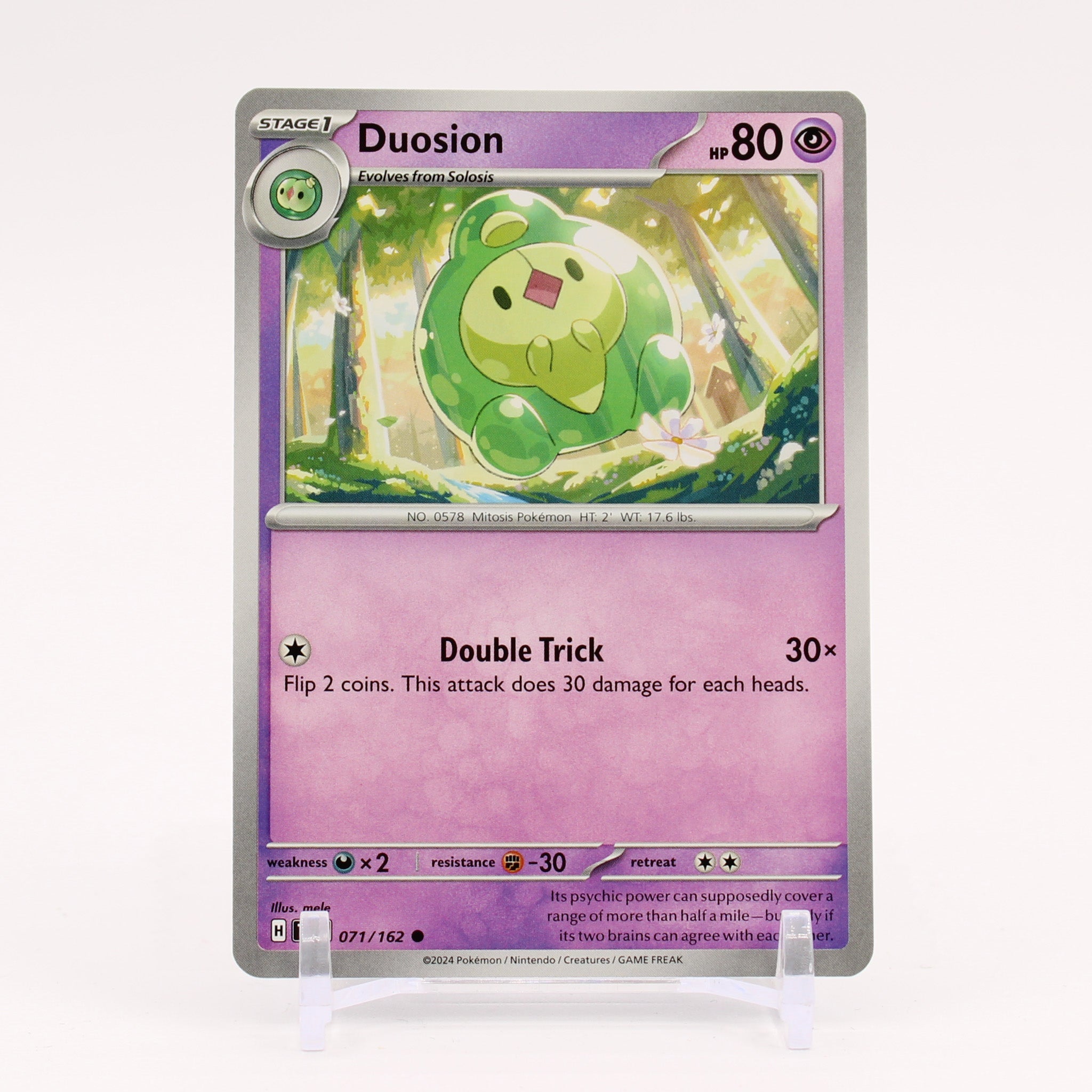 Duosion - 071/162 Temporal Forces Pokemon - NM/MINT