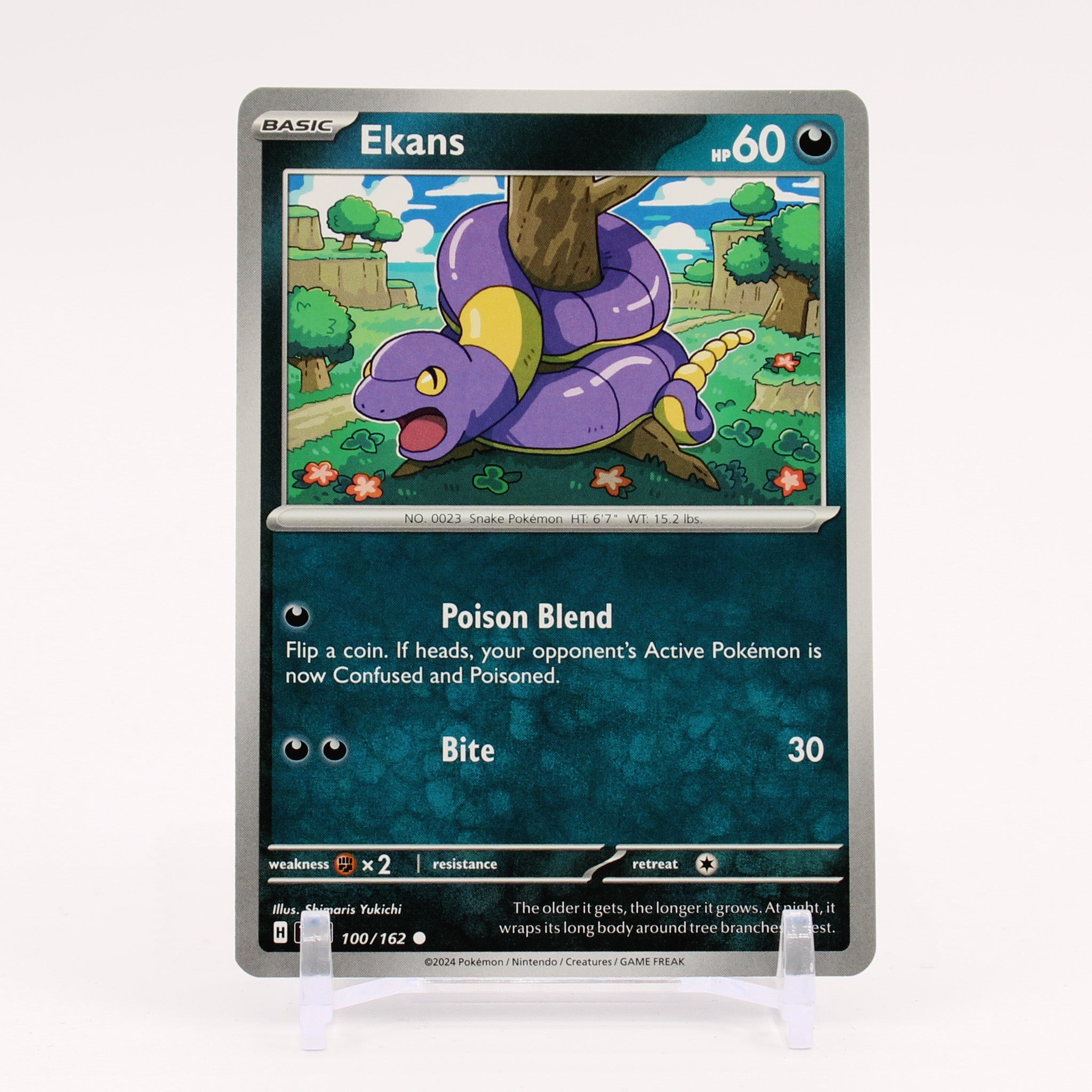 Ekans - 100/162 Temporal Forces Pokemon - NM/MINT