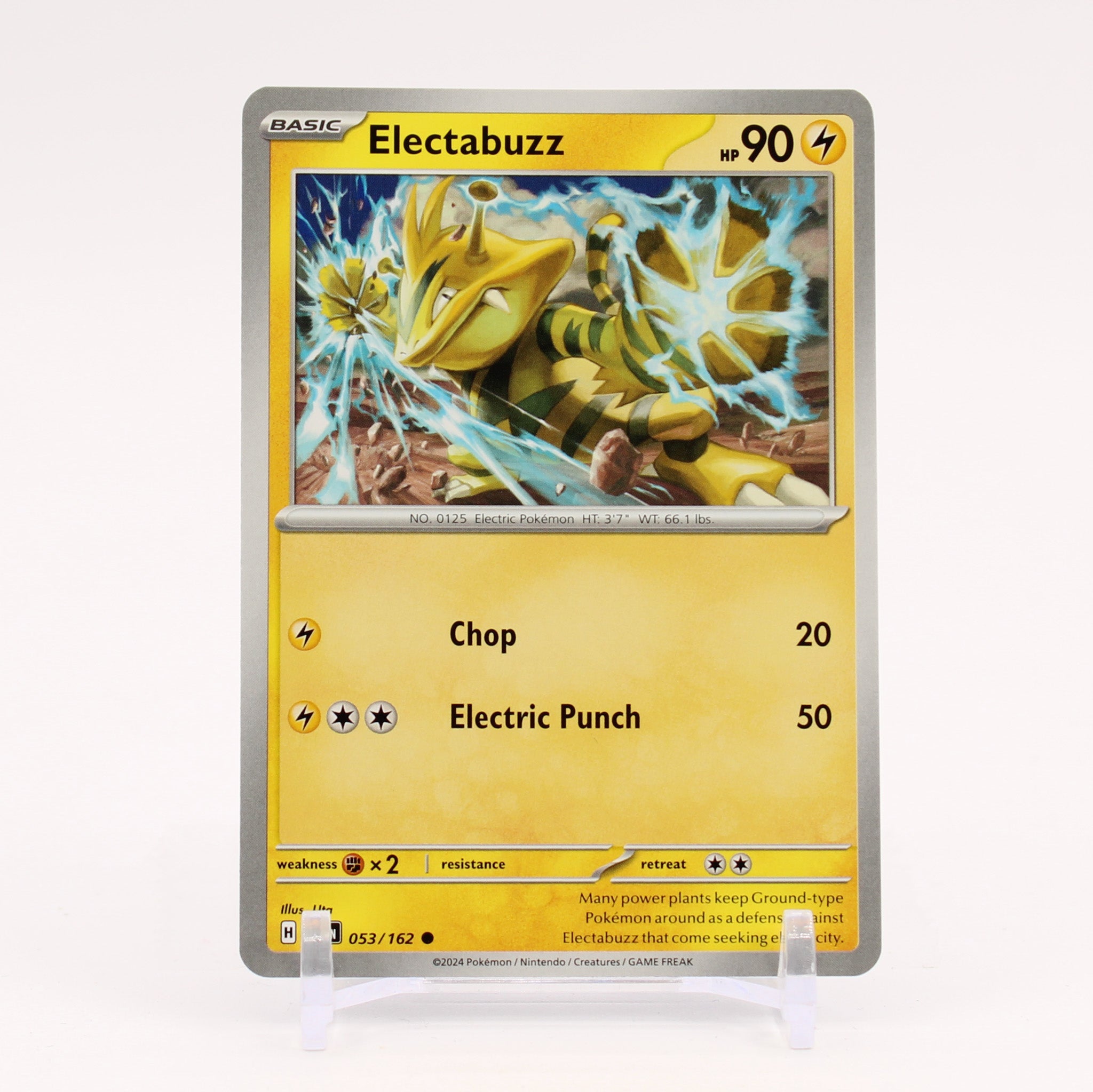 Electabuzz - 053/162 Temporal Forces Pokemon - NM/MINT