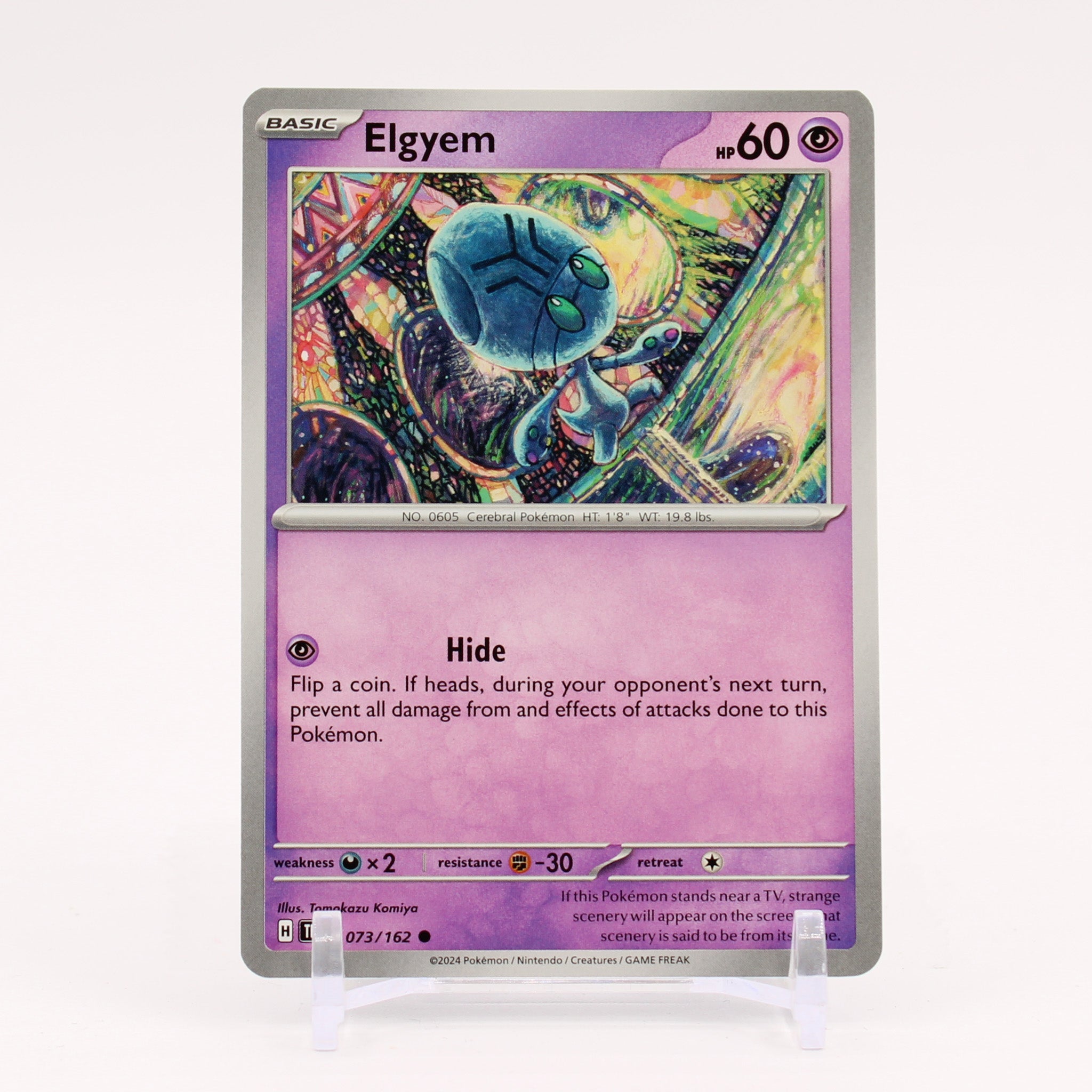 Elgyem - 073/162 Temporal Forces Pokemon - NM/MINT