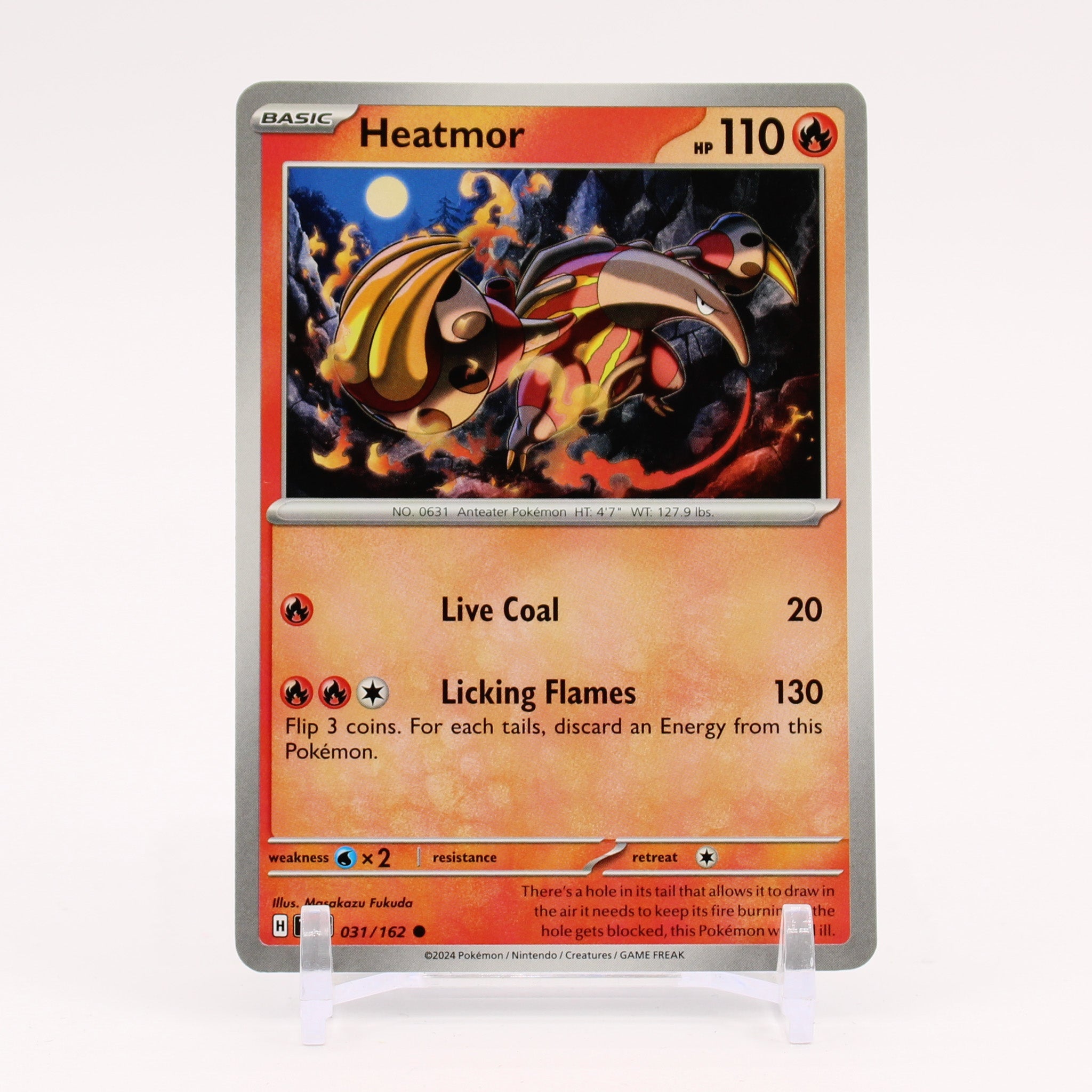 Heatmor - 031/162 Temporal Forces Pokemon - NM/MINT