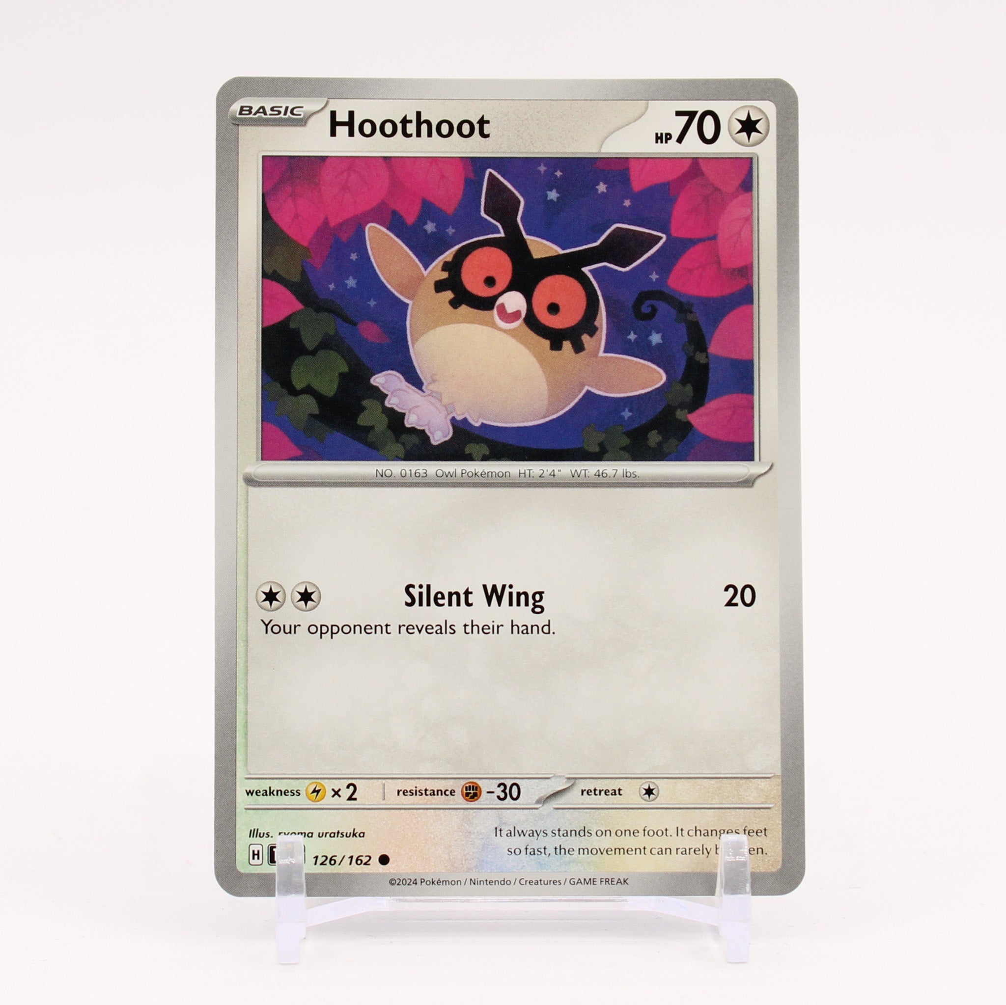 Hoothoot - 126/162 Temporal Forces Pokemon - NM/MINT