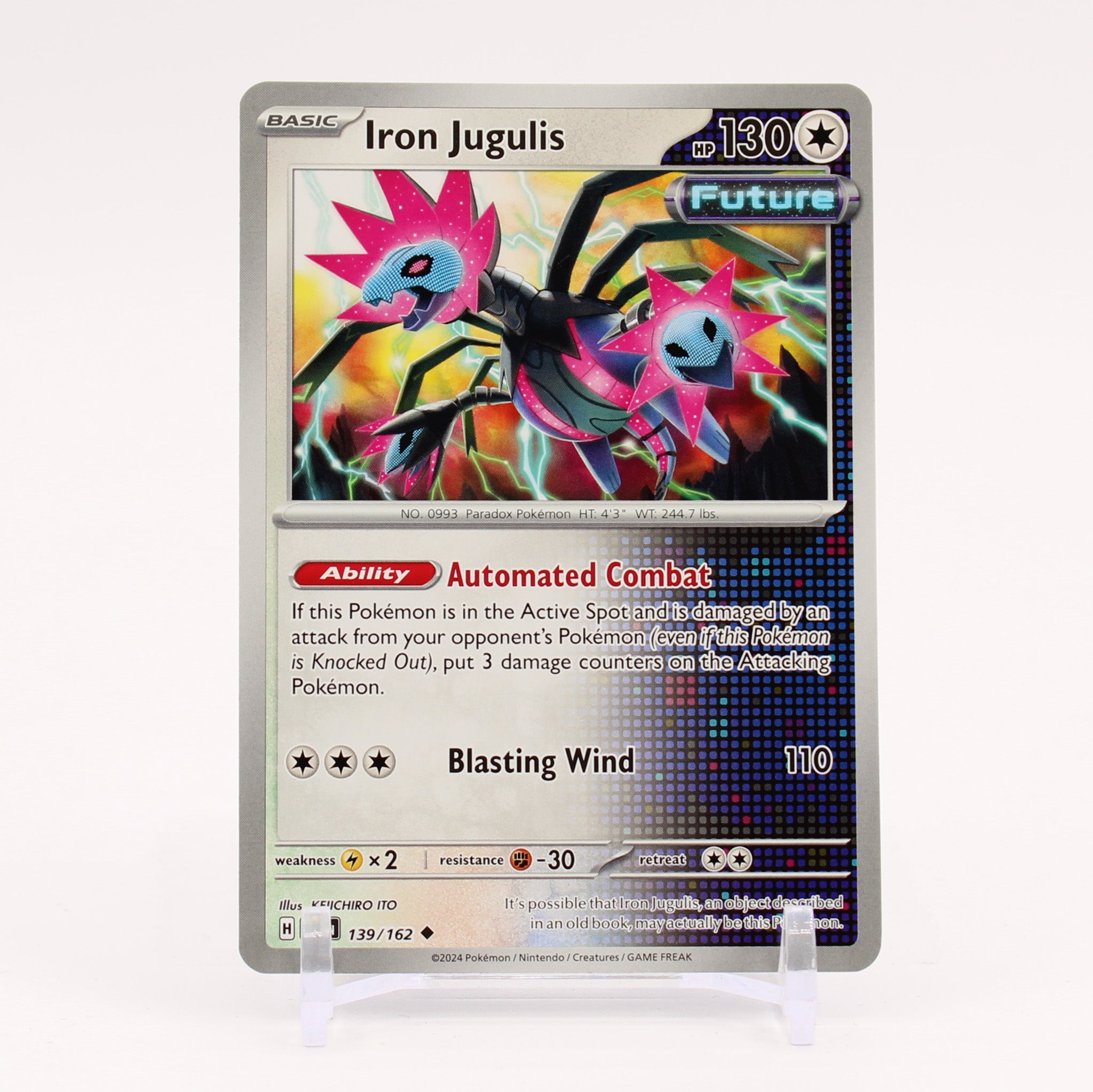 Iron Jugulis - 139/162 Temporal Forces Pokemon - NM/MINT