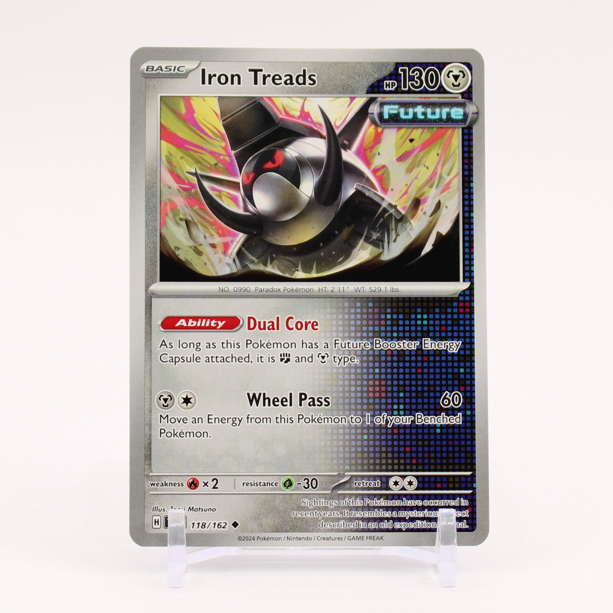 Iron Treads - 118/162 Temporal Forces Pokemon - NM/MINT