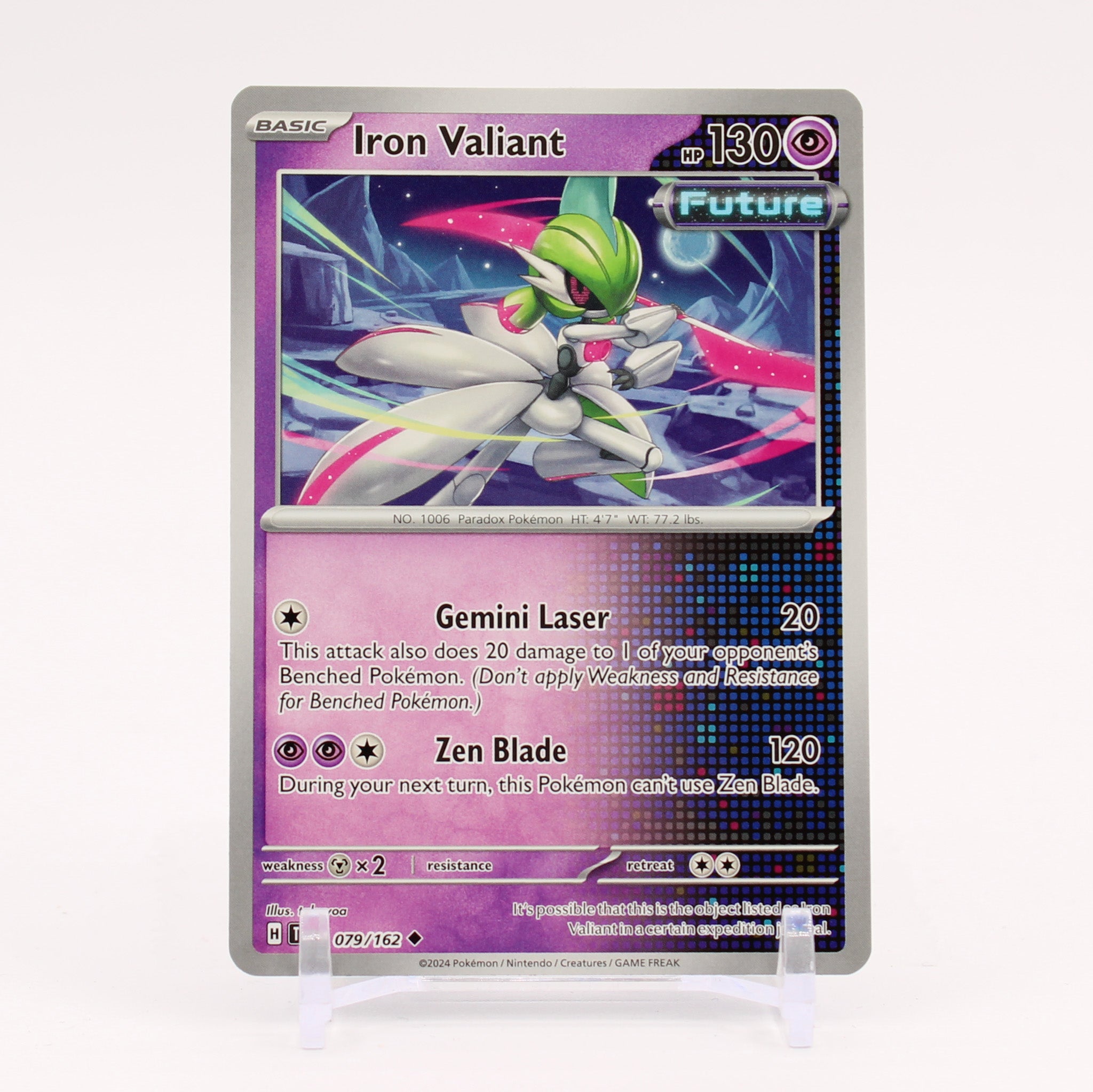 Iron Valiant - 079/162 Temporal Forces Pokemon - NM/MINT