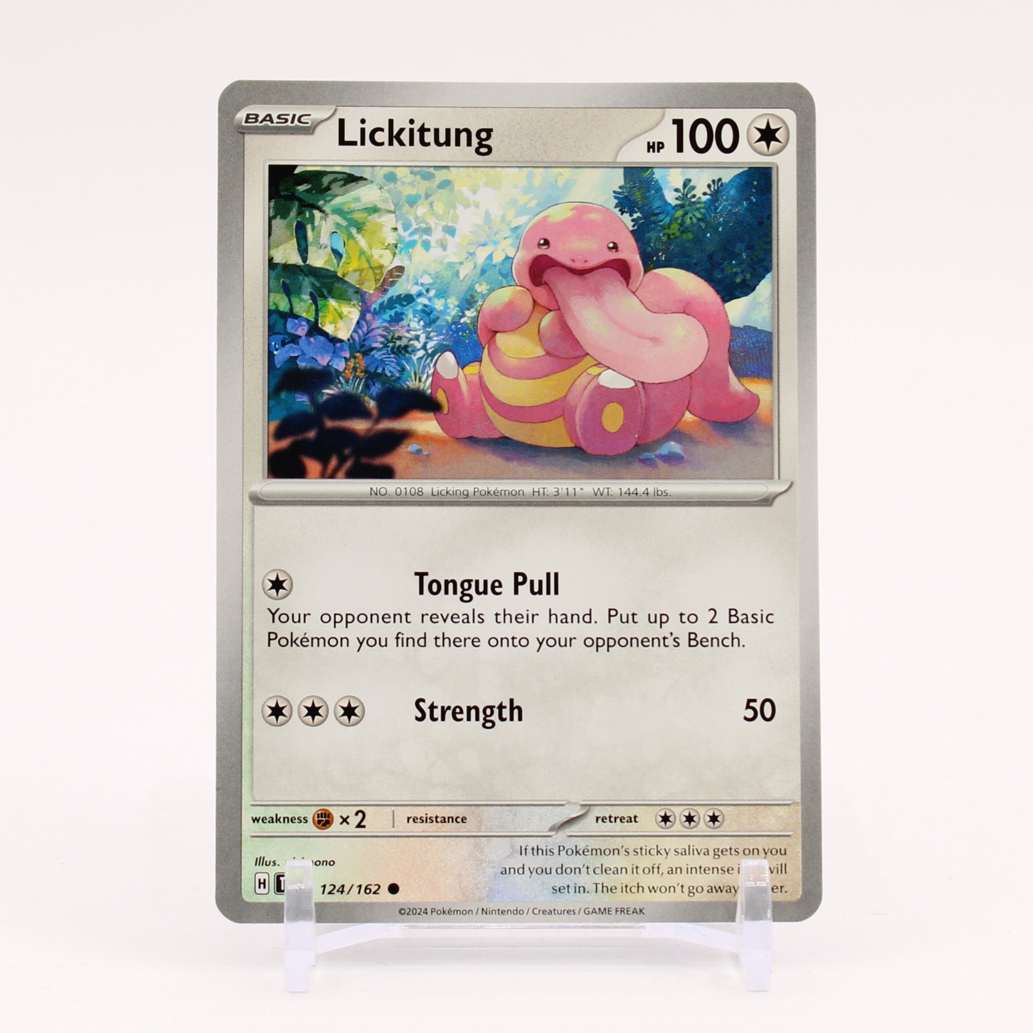 Lickitung - 124/162 Temporal Forces Pokemon - NM/MINT