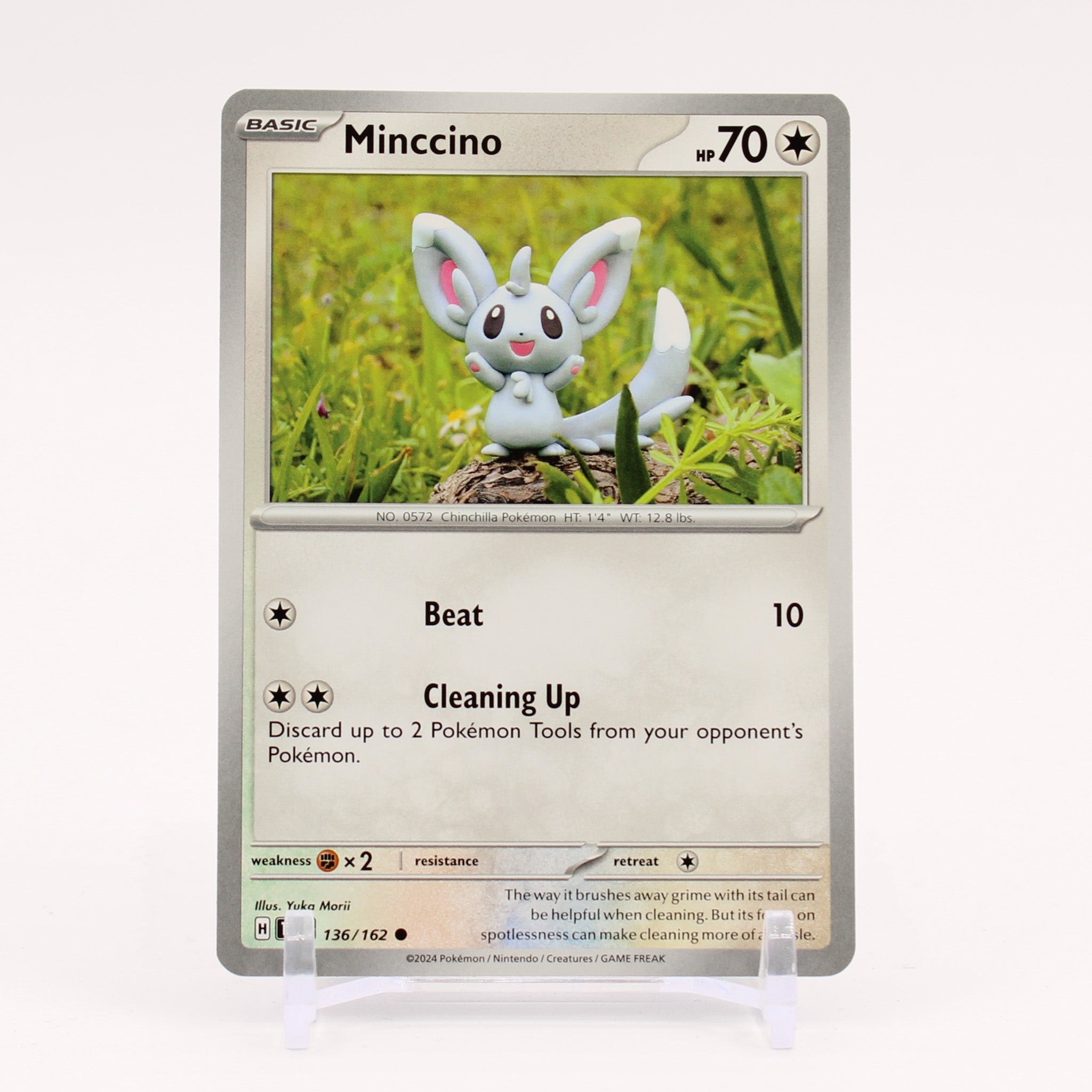 Minccino - 136/162 Temporal Forces Pokemon - NM/MINT