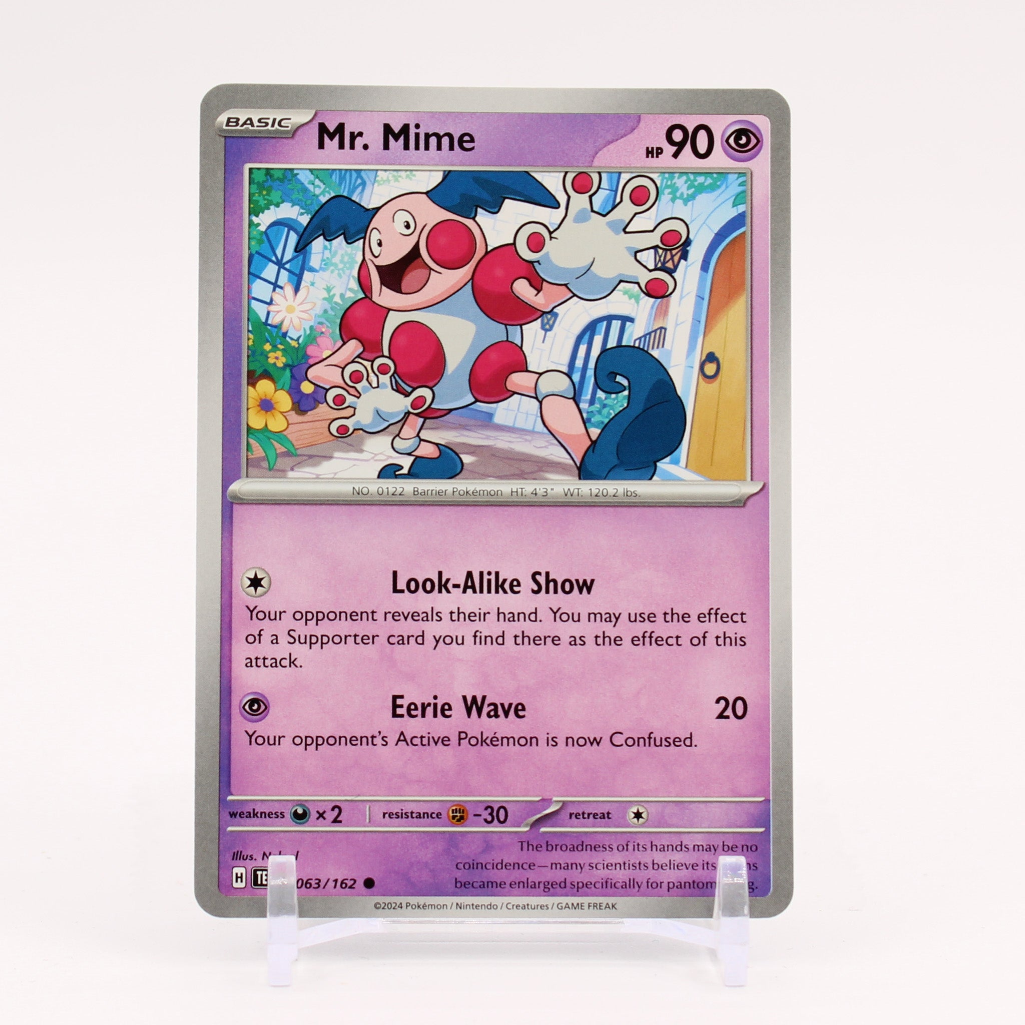 Mr. Mime - 063/162 Temporal Forces Pokemon - NM/MINT