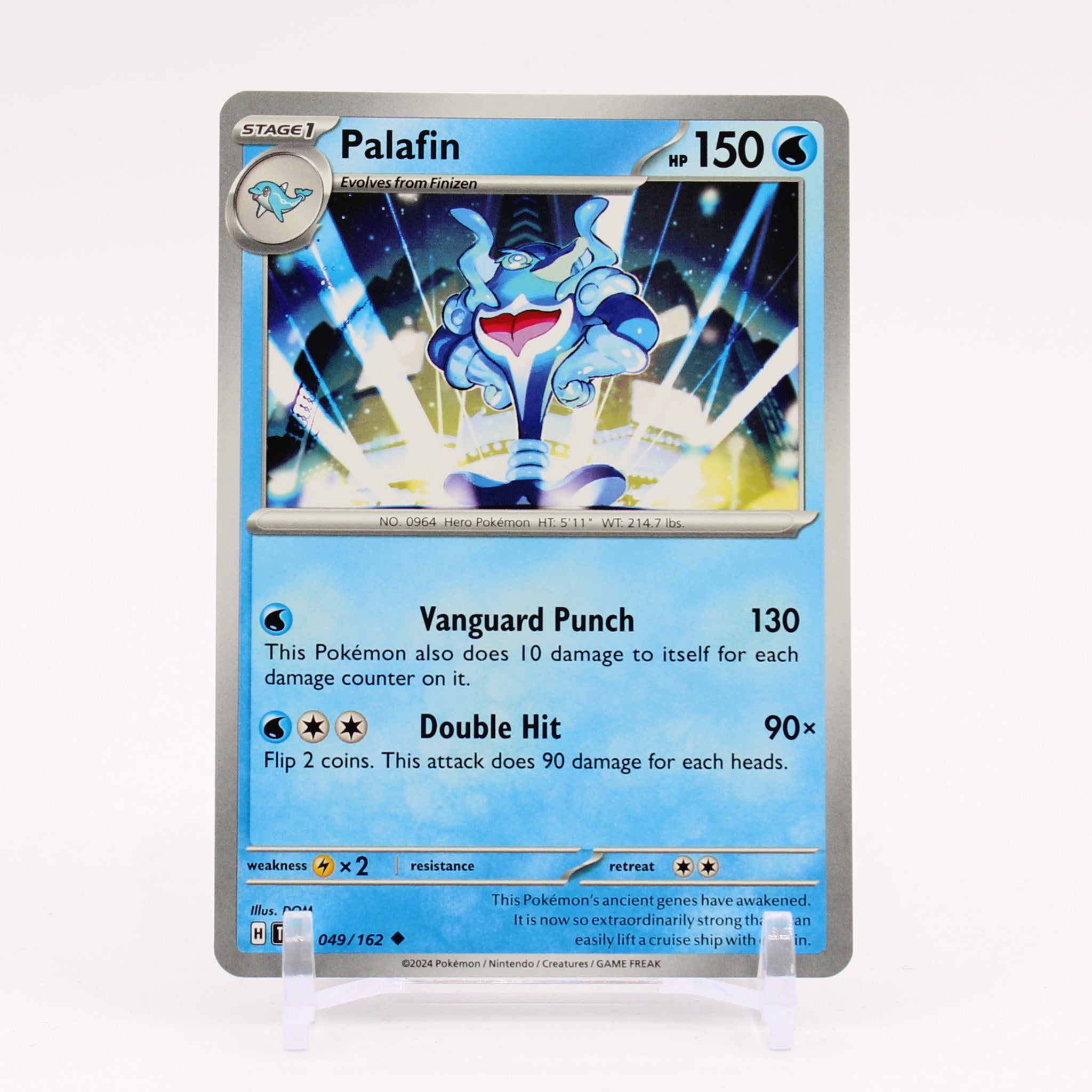 Palafin - 049/162 Temporal Forces Pokemon - NM/MINT