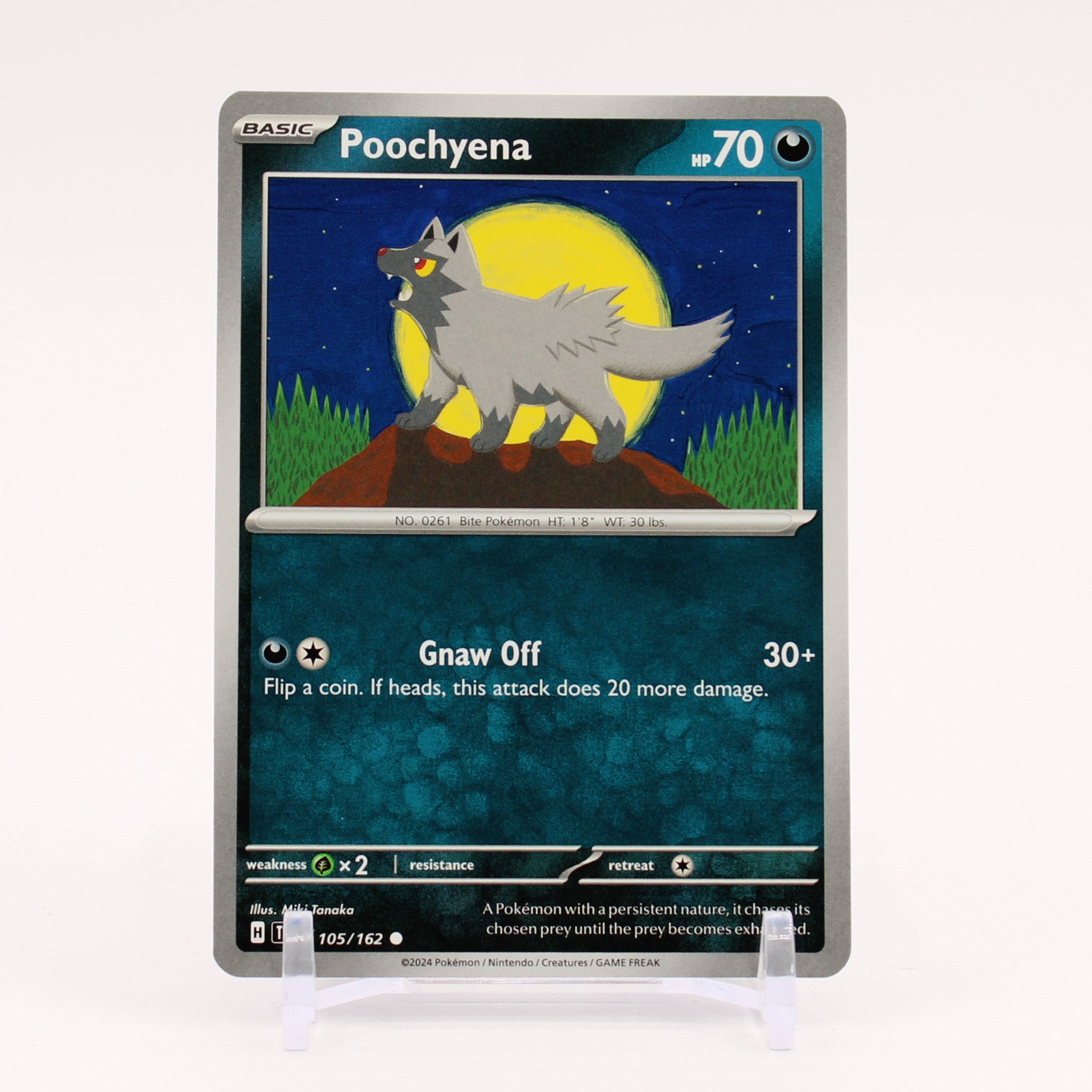 Poochyena - 105/62 Temporal Forces Pokemon - NM/MINT